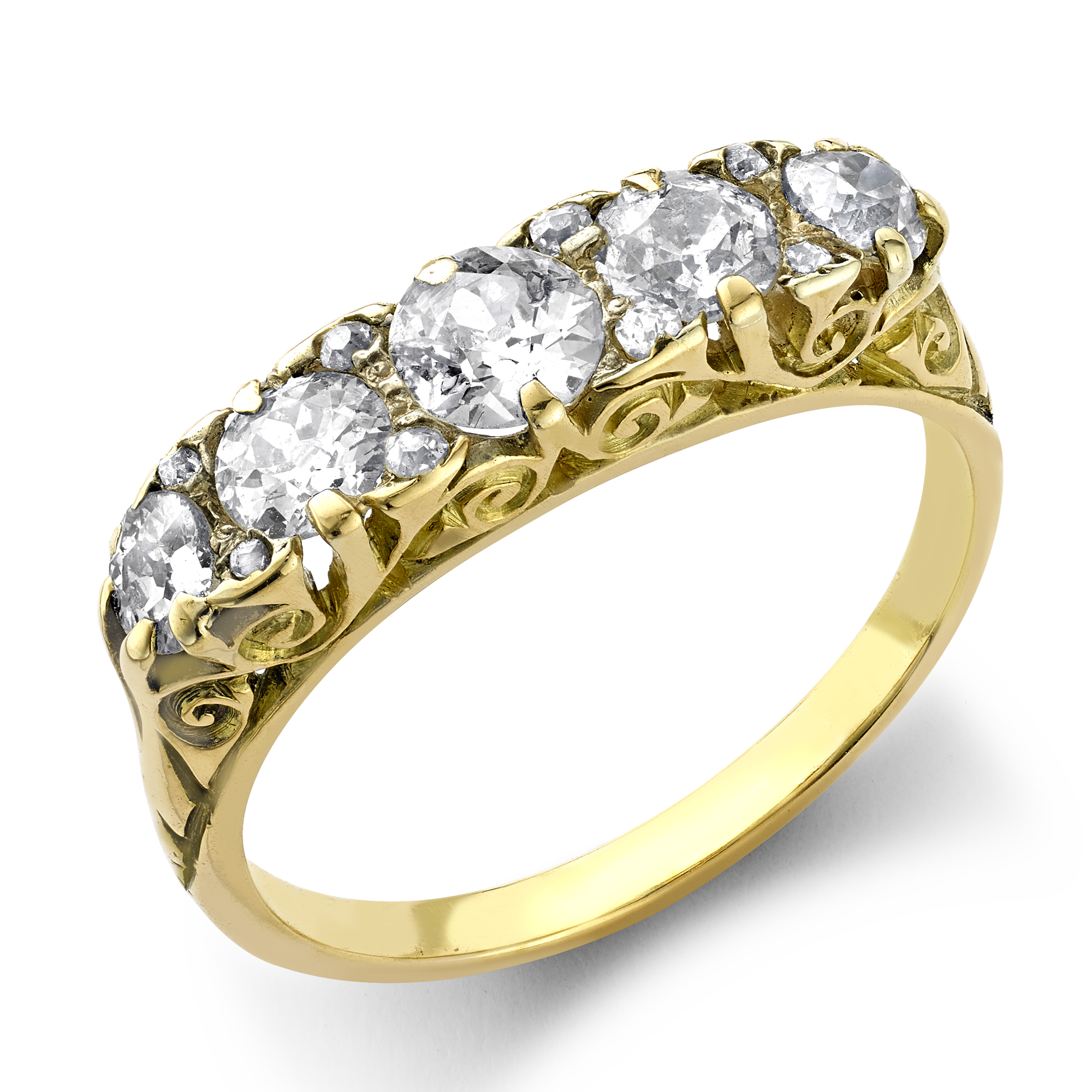Murren Ring. Circa 1905 - Estate Diamond Jewelry