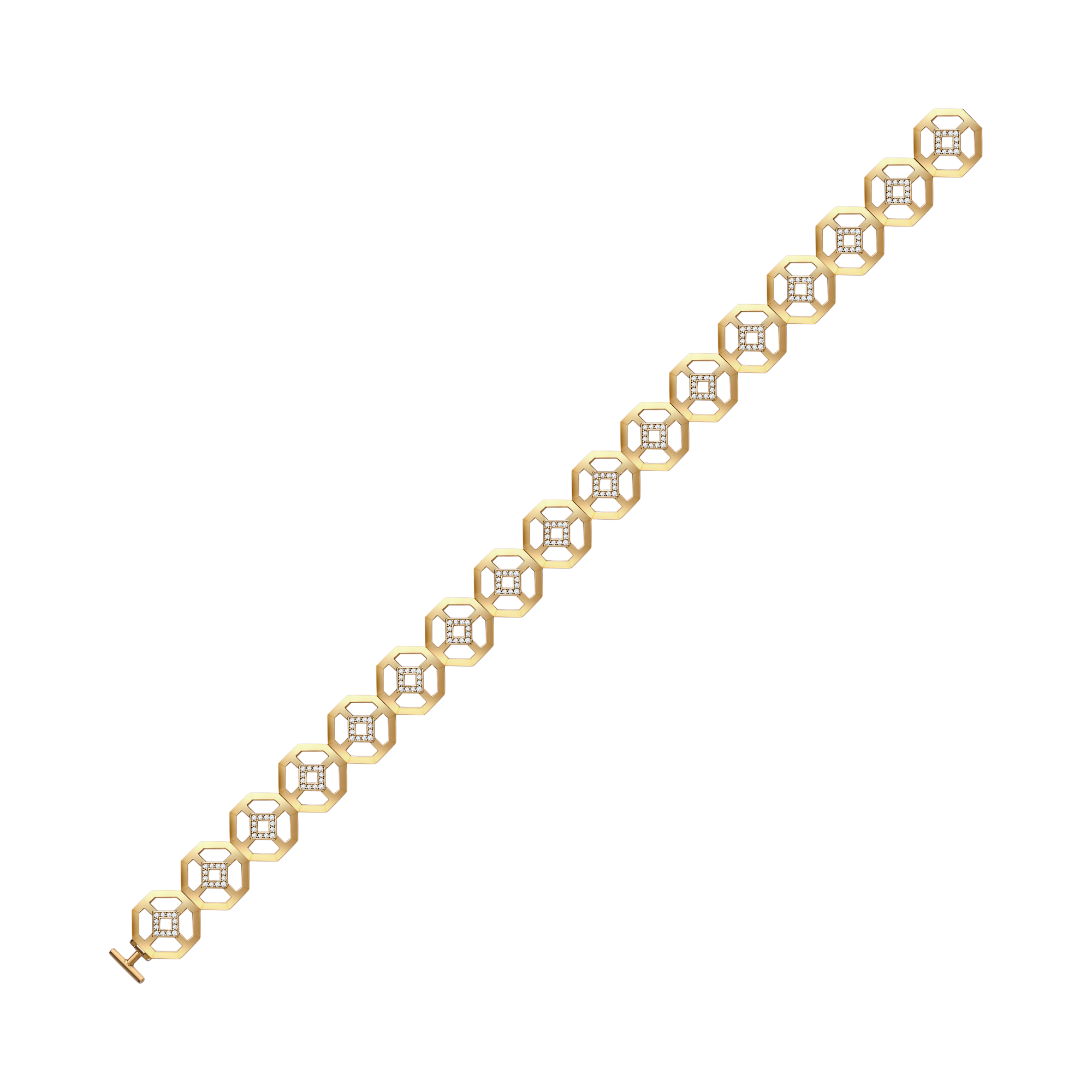 Revival Diamond Bracelet Brilliant Cut, Pave Set_1