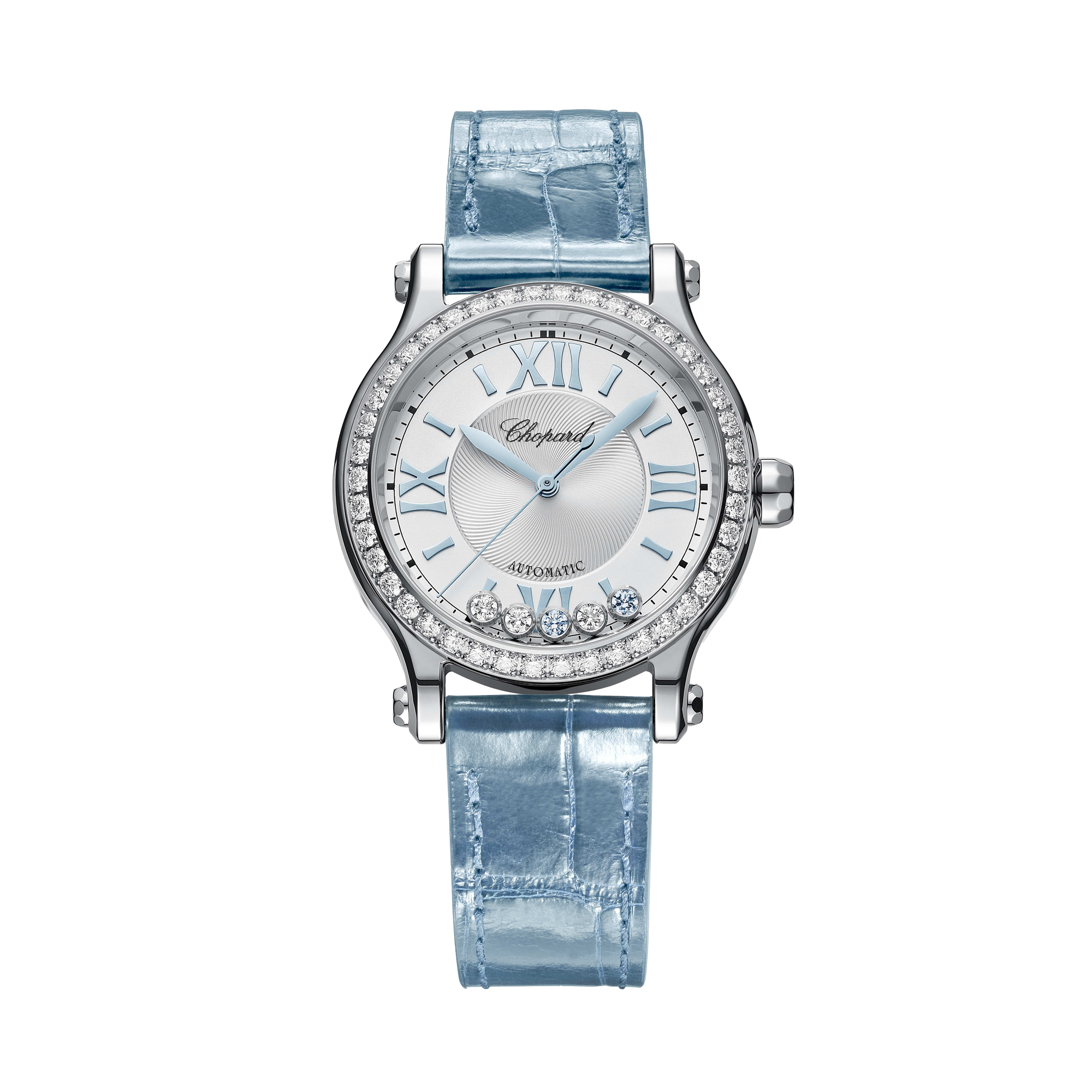 Chopard Happy Sport 33mm, Silver Dial, Roman Numerals_1