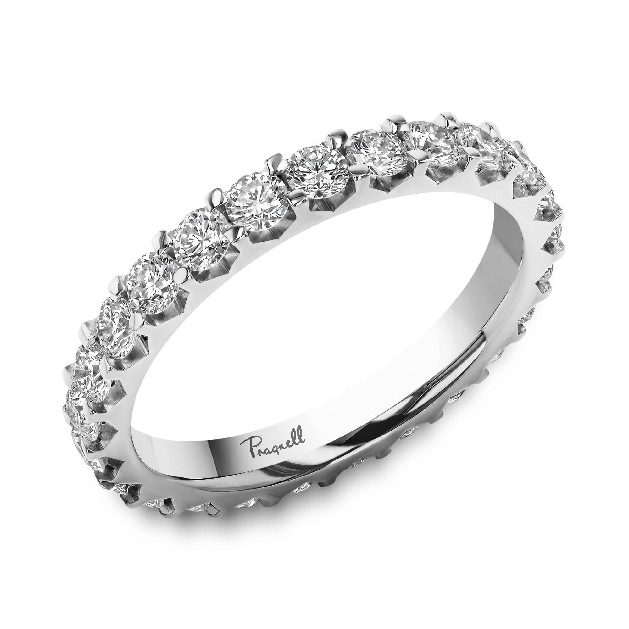 Classic 1.40ct Diamond Eternity Ring Brilliant cut, Claw set_1