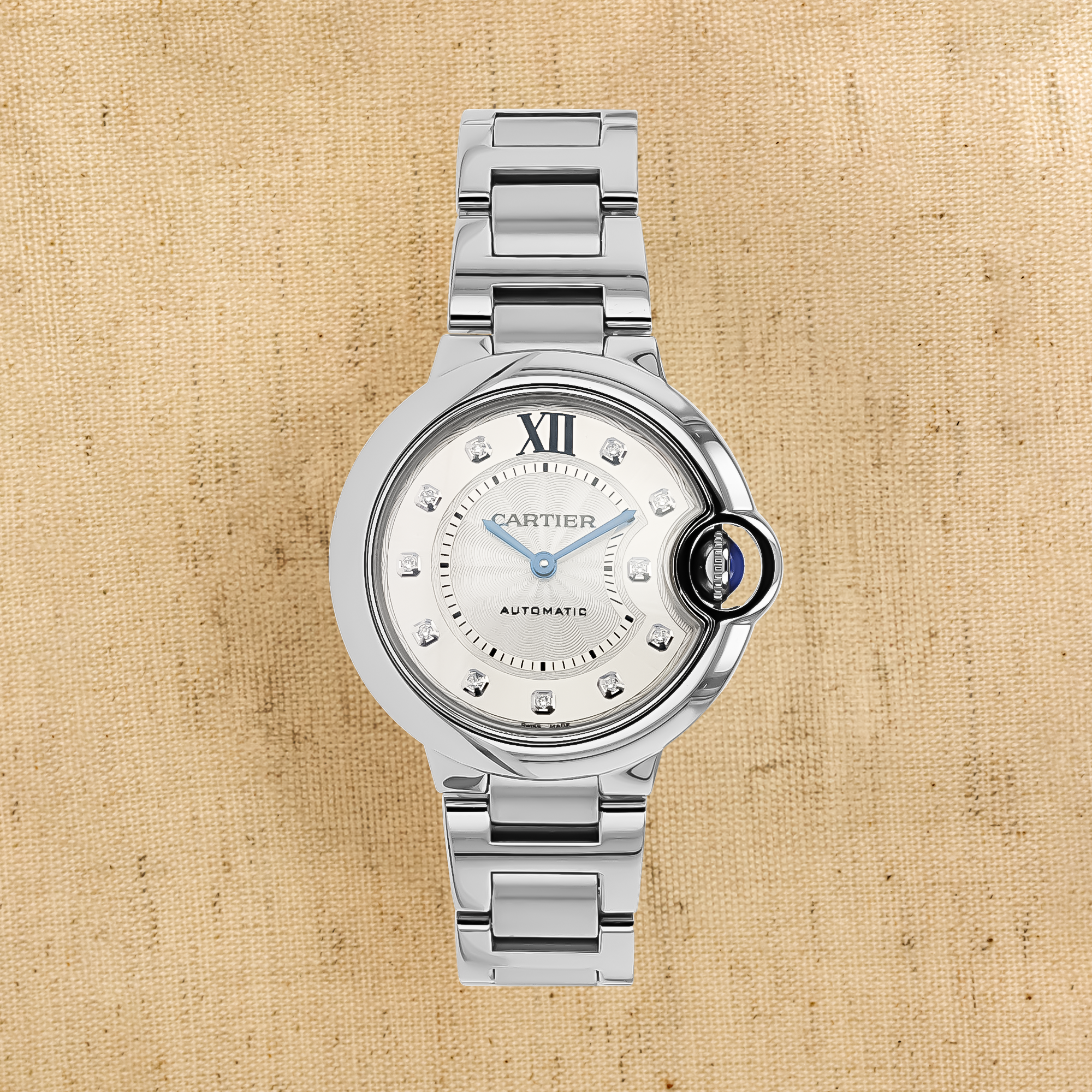 Pre owned cartier ballon bleu 33mm new arrivals