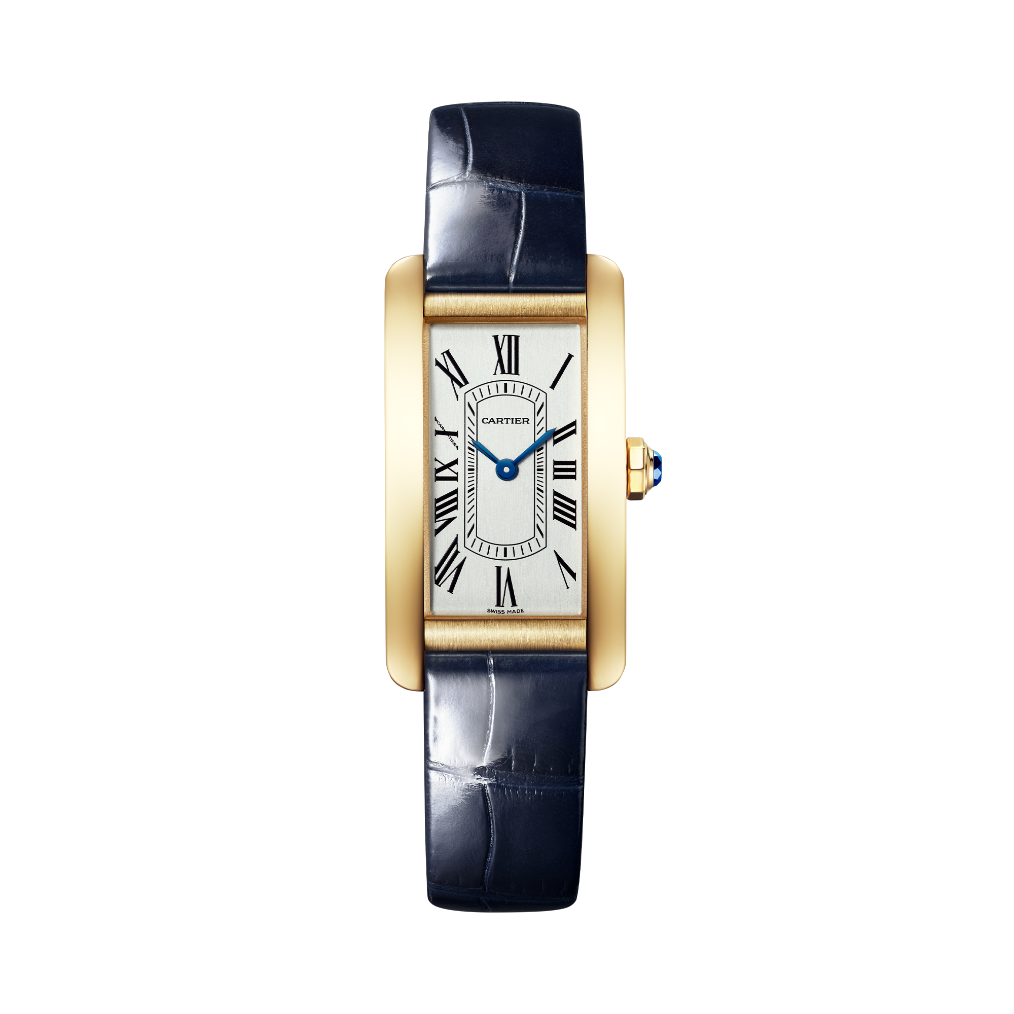 Cartier Tank Américaine 35.4mm, Silver Dial, Roman Numerals_1