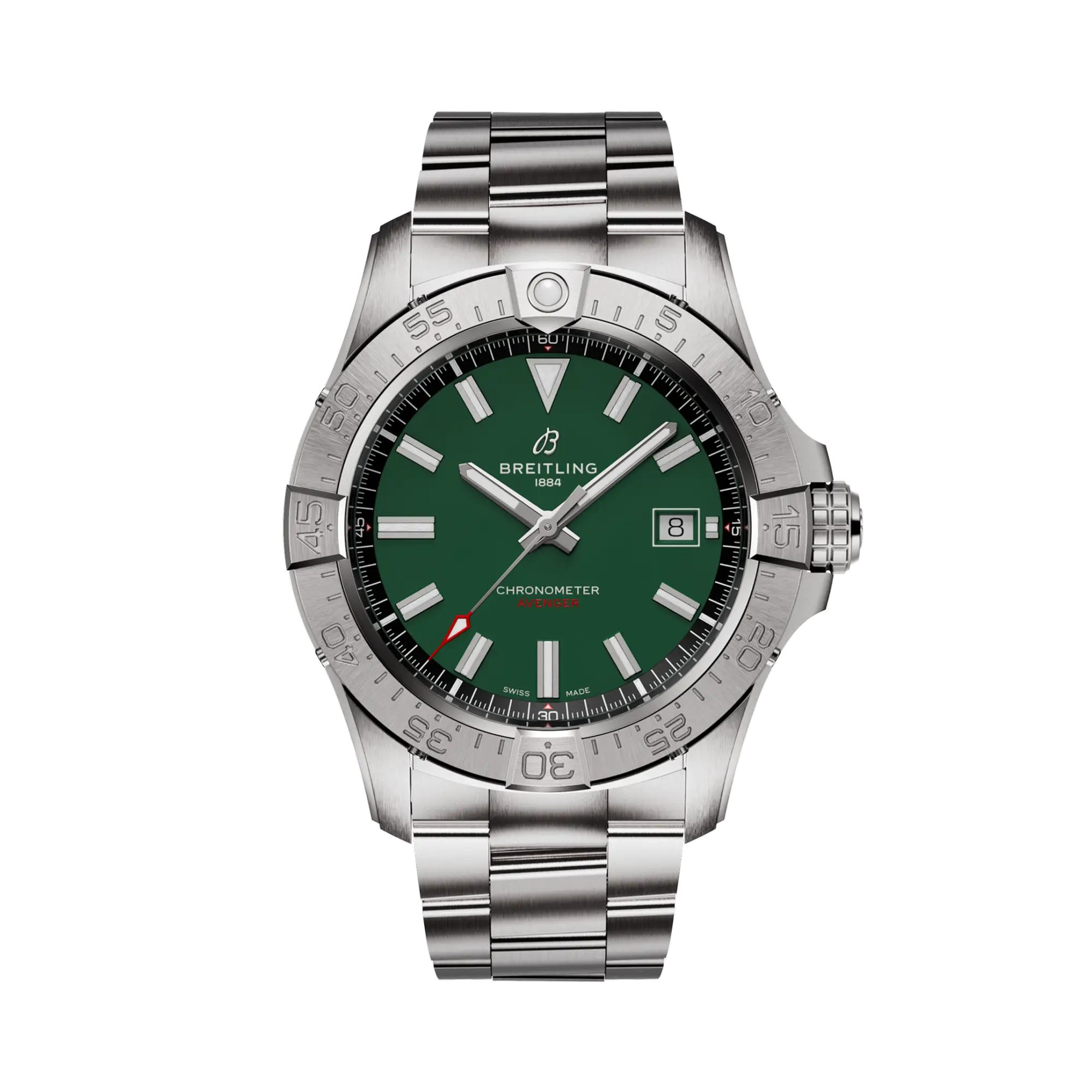 Breitling Avenger Automatic 42 42mm, Green Dial, Baton Numeral_1