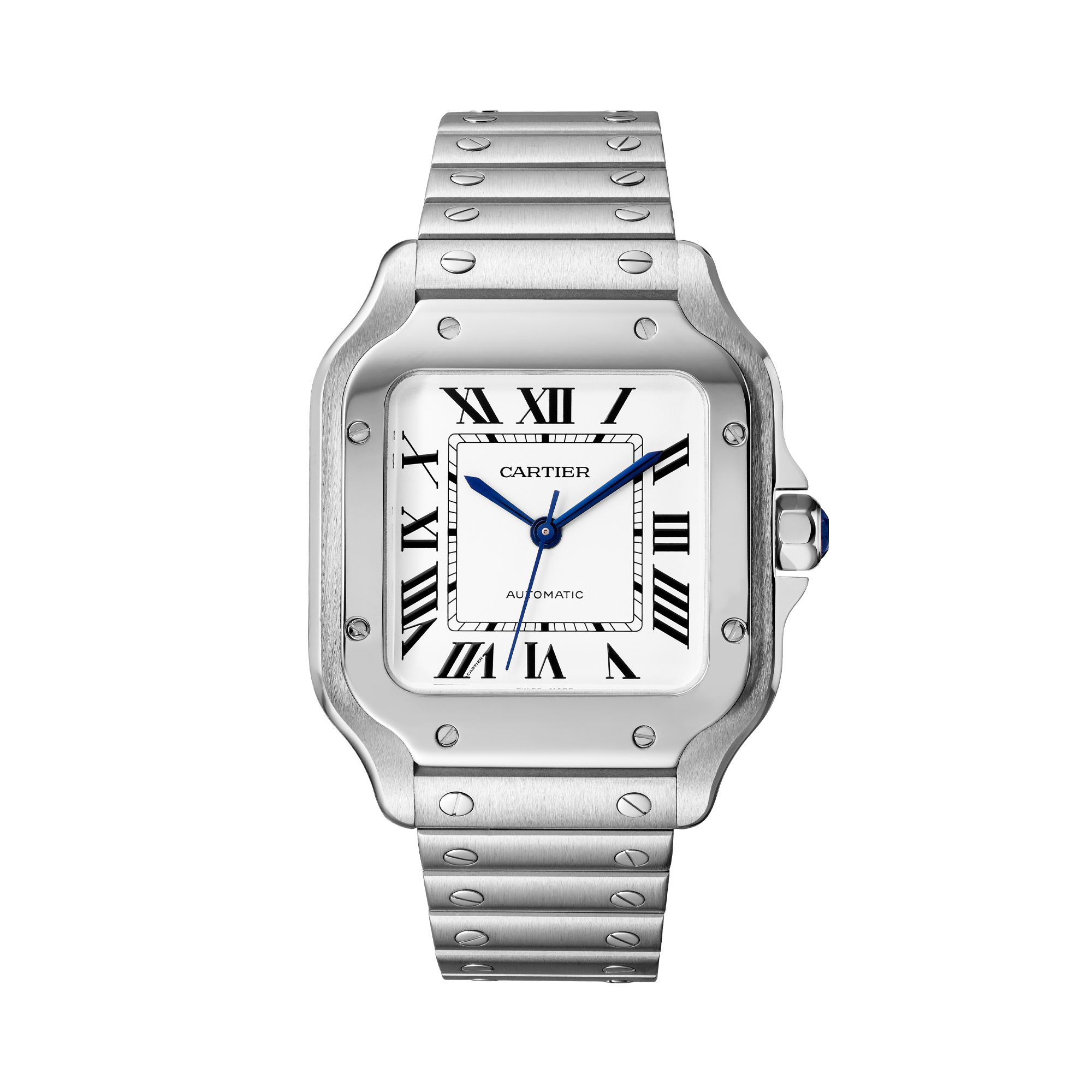 Cartier Santos de Cartier 35.1mm, White Dial, Roman Numerals_1