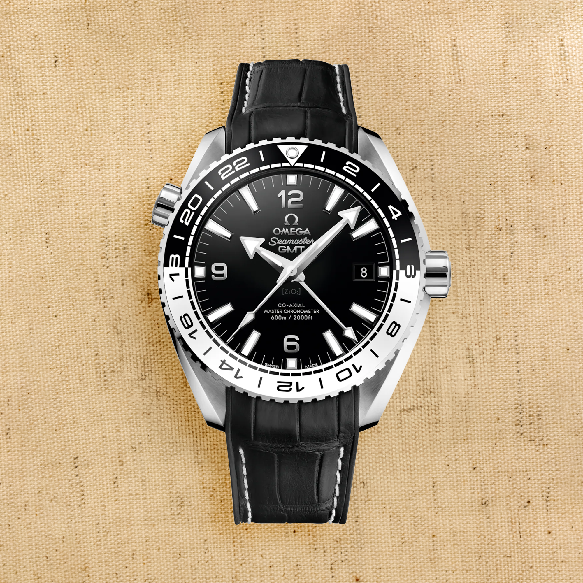 OMEGA Seamaster Planet Ocean 43.5mm, Black Dial, Arabic and Baton Numeral_1