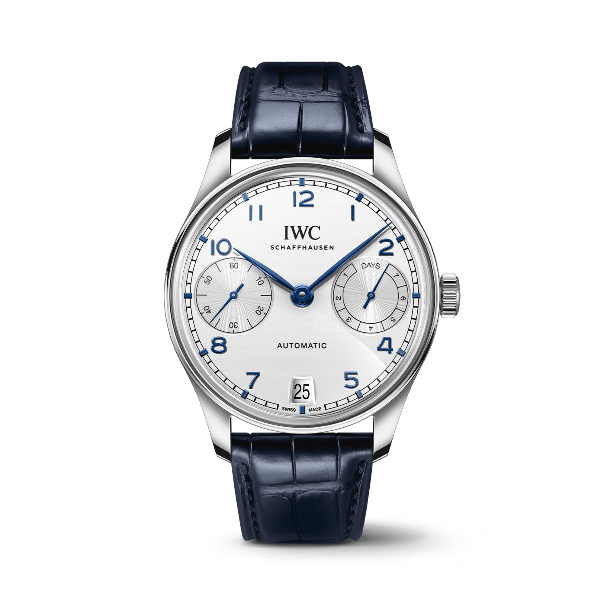 IWC Portugieser 42.4mm, Silver Dial, Arabic Numerals_1