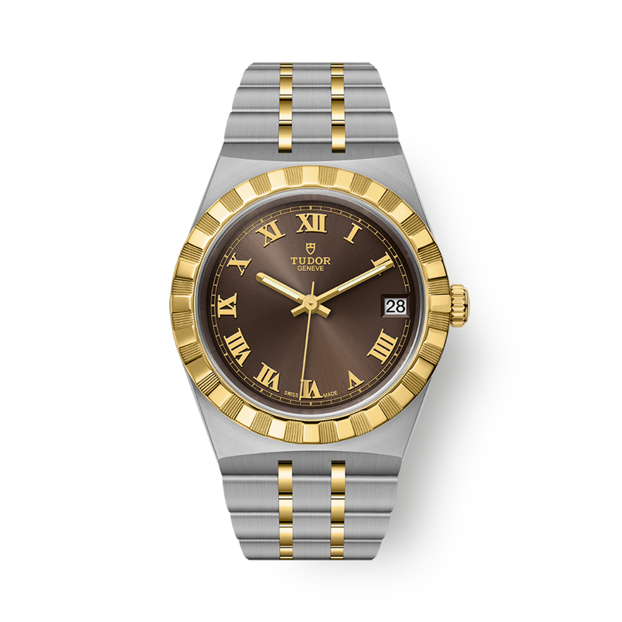 Tudor Royal 34mm, Brown Dial, Roman Numerals_1