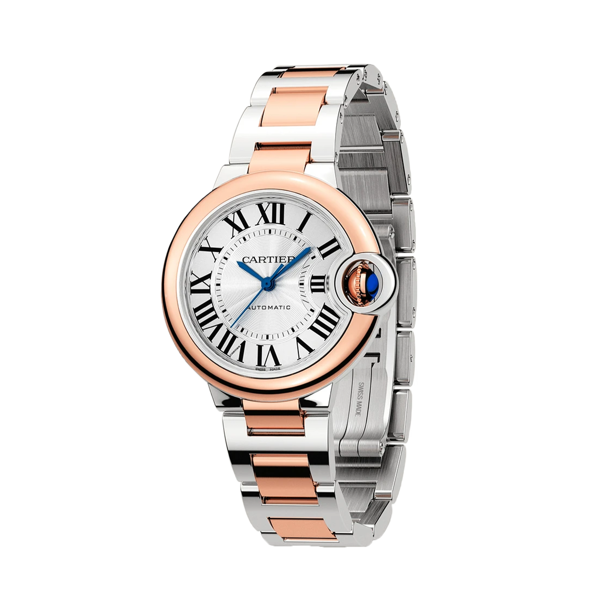 Cartier Ballon Bleu de Cartier 33mm, Silver Dial, Roman Numeral_2