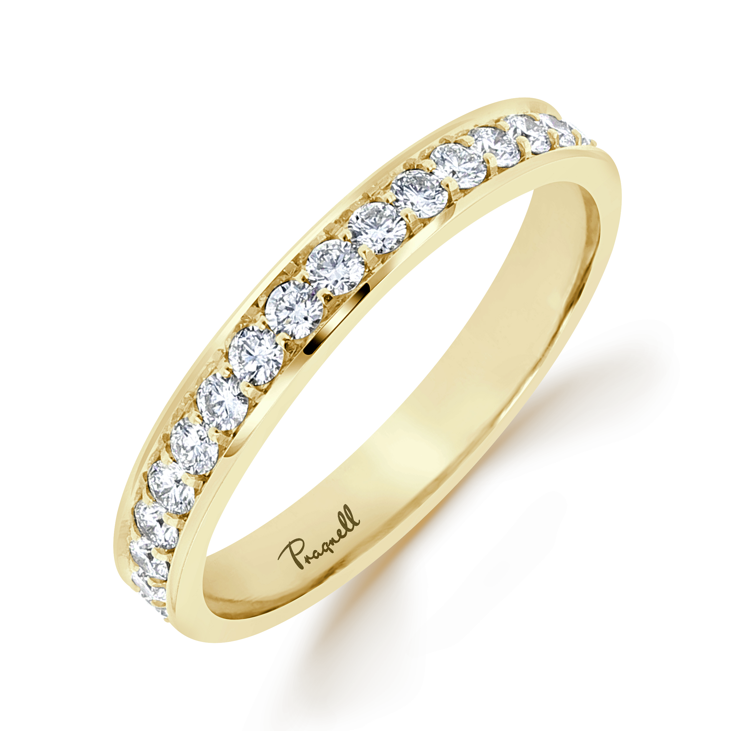 Brilliant Cut Diamond Eternity Ring Brilliant Cut, Eternity, Thread Set_1