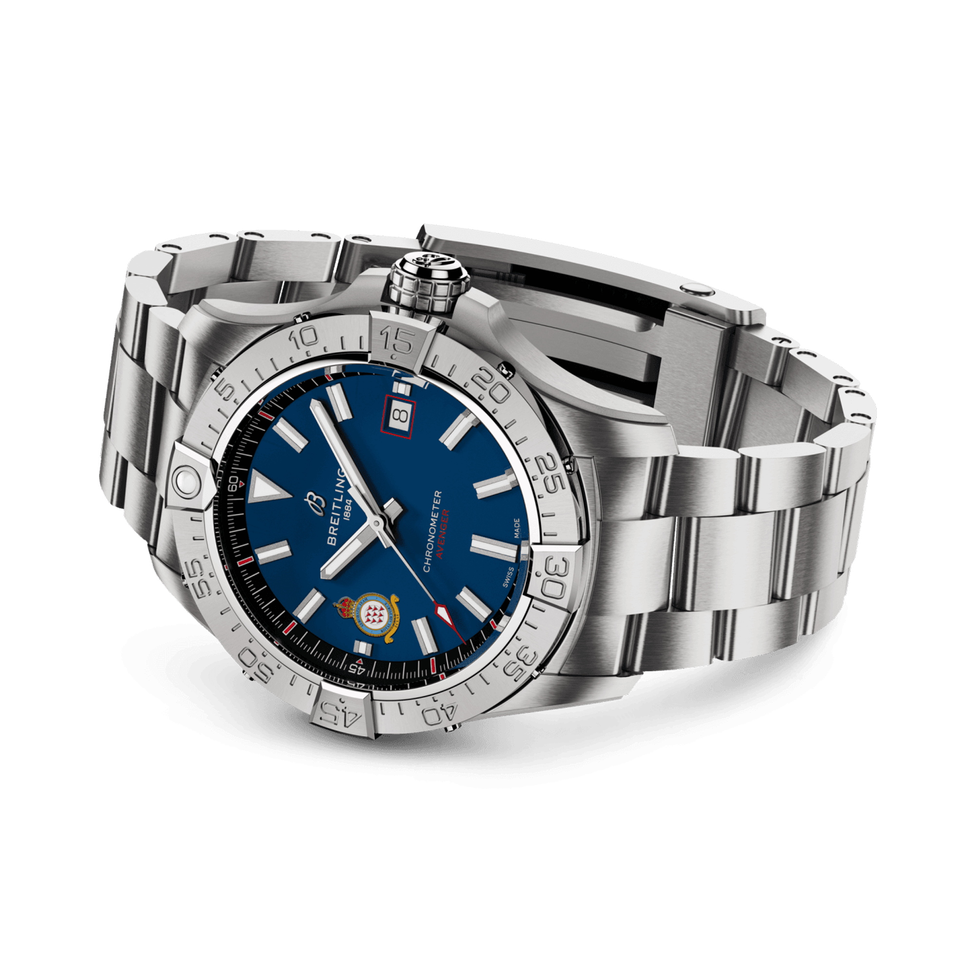 Breitling Avenger 42mm, Blue Dial, Baton Numerals_3