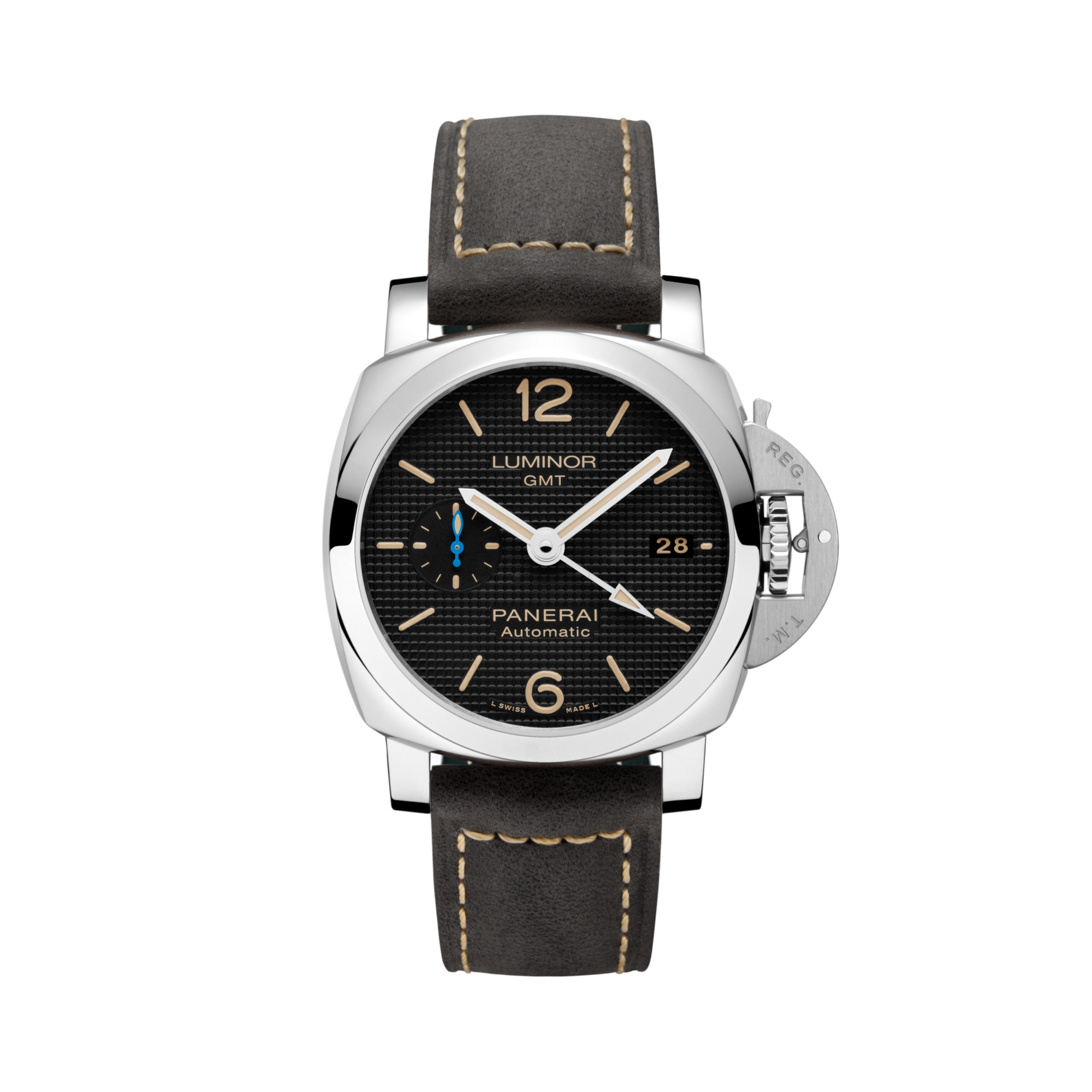 Luminor GMT 42mm PAM01535 Watch Black Dial Arabic Baton