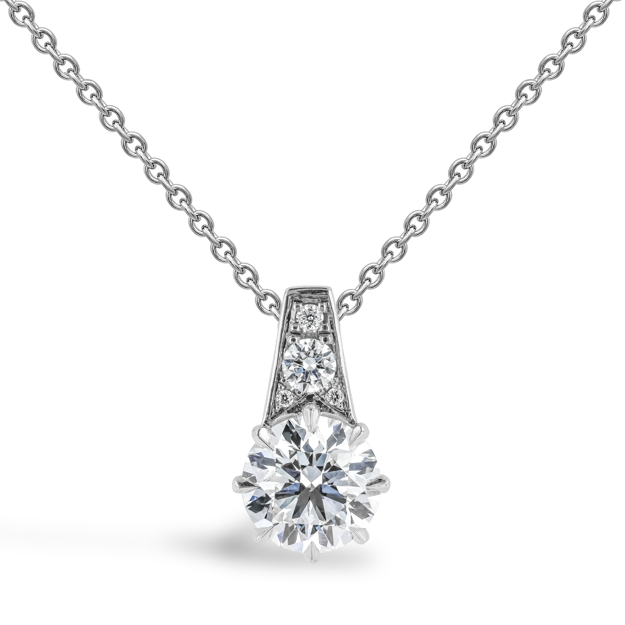 Antrobus 1.02ct Diamond Solitaire Pendant Brilliant cut, Claw set_1