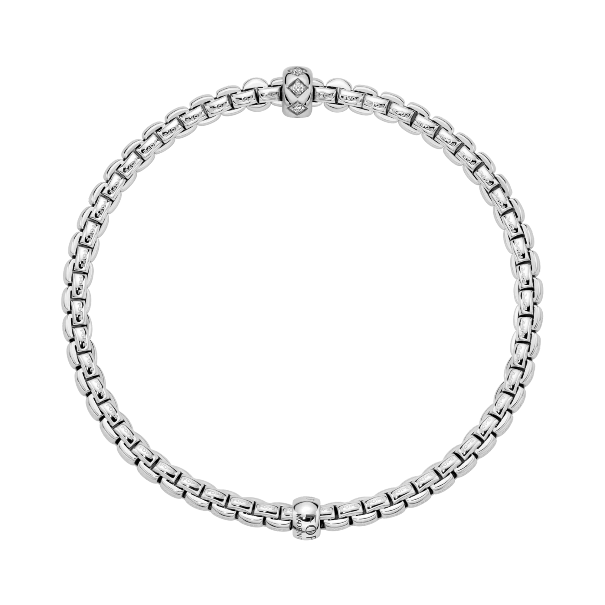 FOPE Solo Flex'It 0.12ct Diamond Bracelet Brilliant cut, Claw set_2