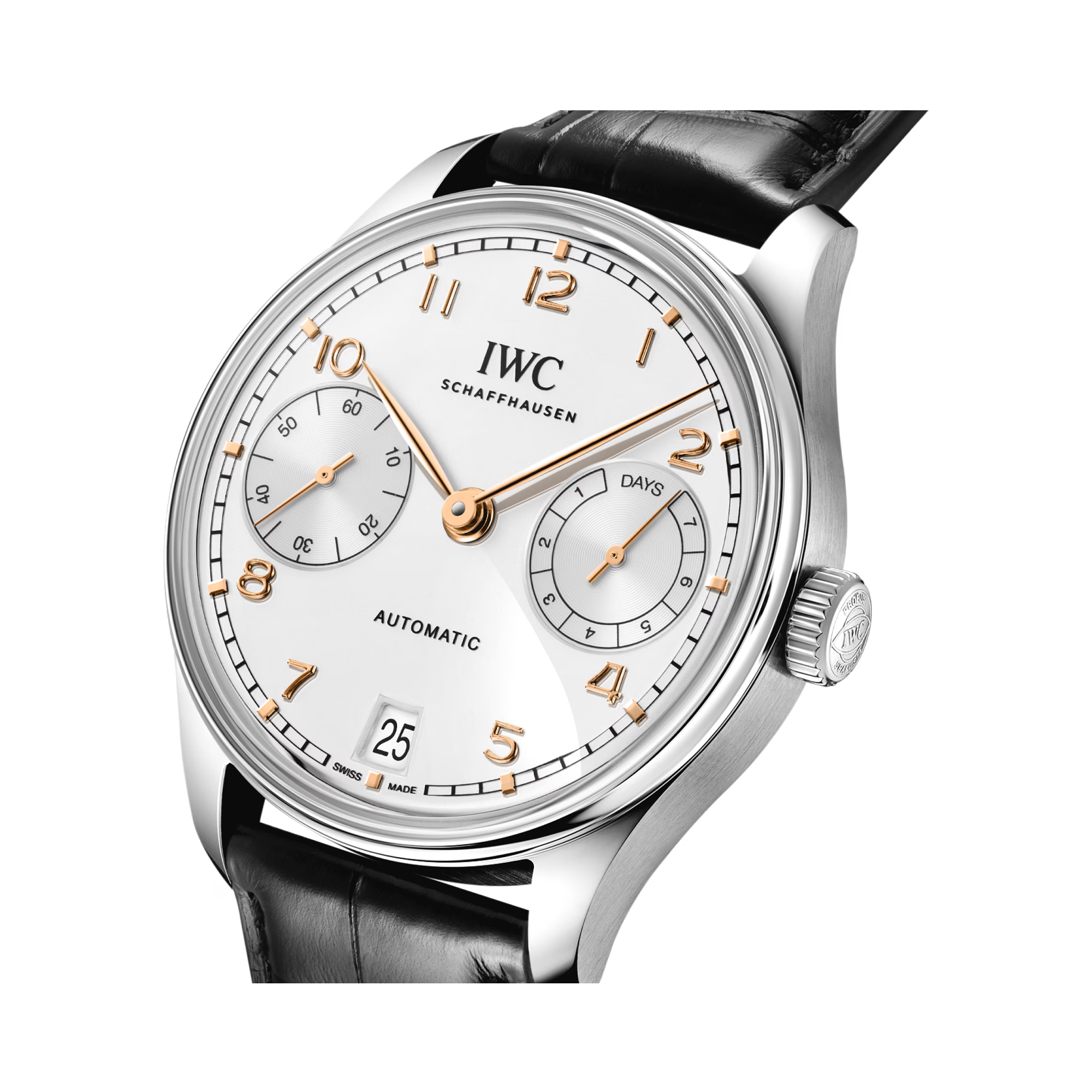 IWC Portugieser 42.4mm, Silver Dial, Arabic Numerals_3