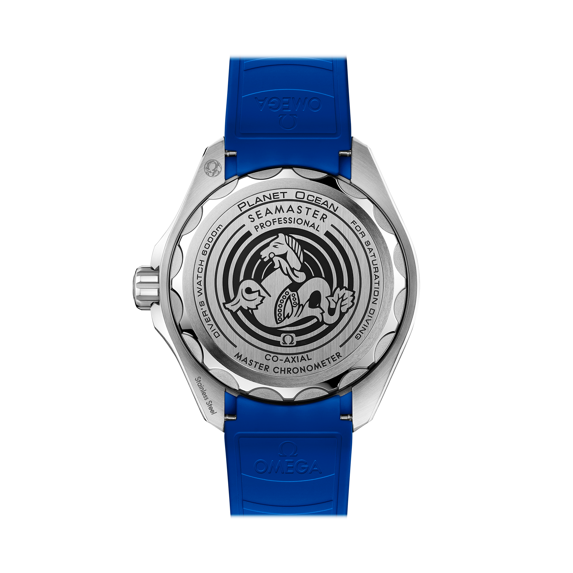 Omega planet ocean sale 45.5 rubber strap