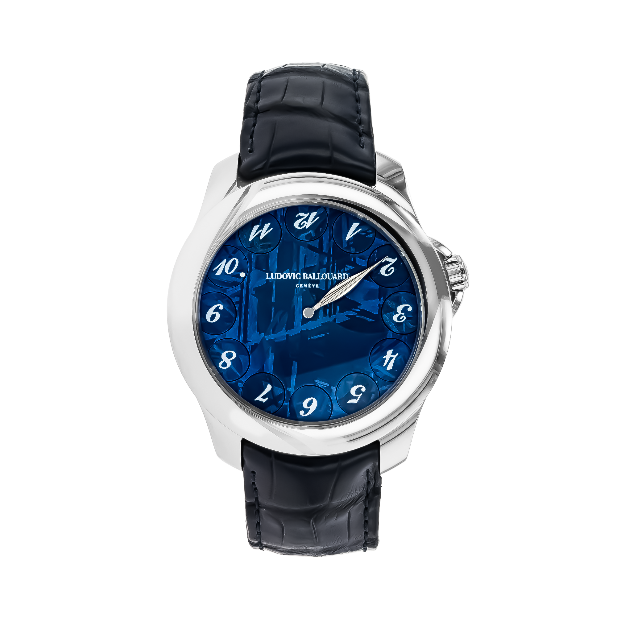 Ludovic Ballouard Upside Down 41mm, Blue Dial, Arabic Numerals_1