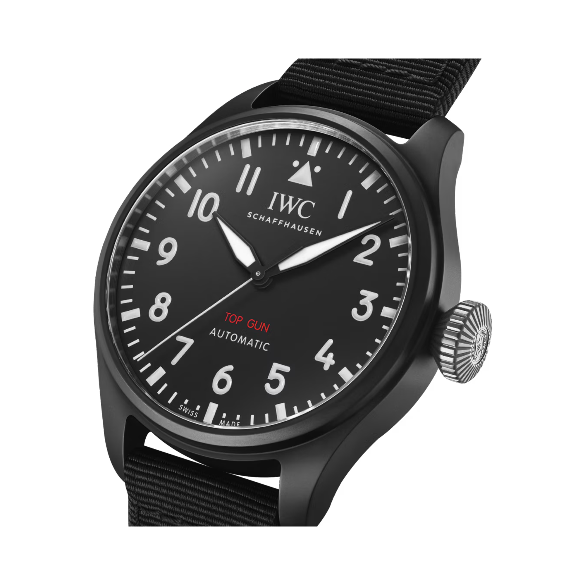 IWC Big Pilot's 43 Top Gun 43.8mm, Black Dial, Arabic Numerals_3