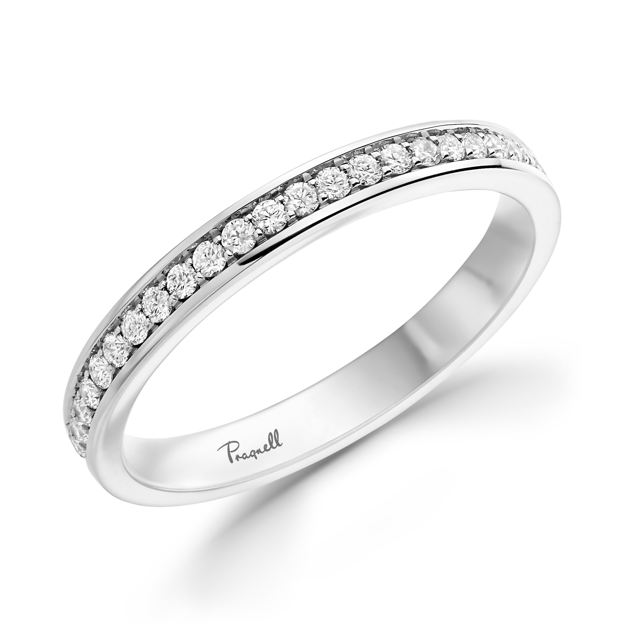 Classic 0.48ct Diamond Eternity Ring Brilliant Cut, Thread Set_1