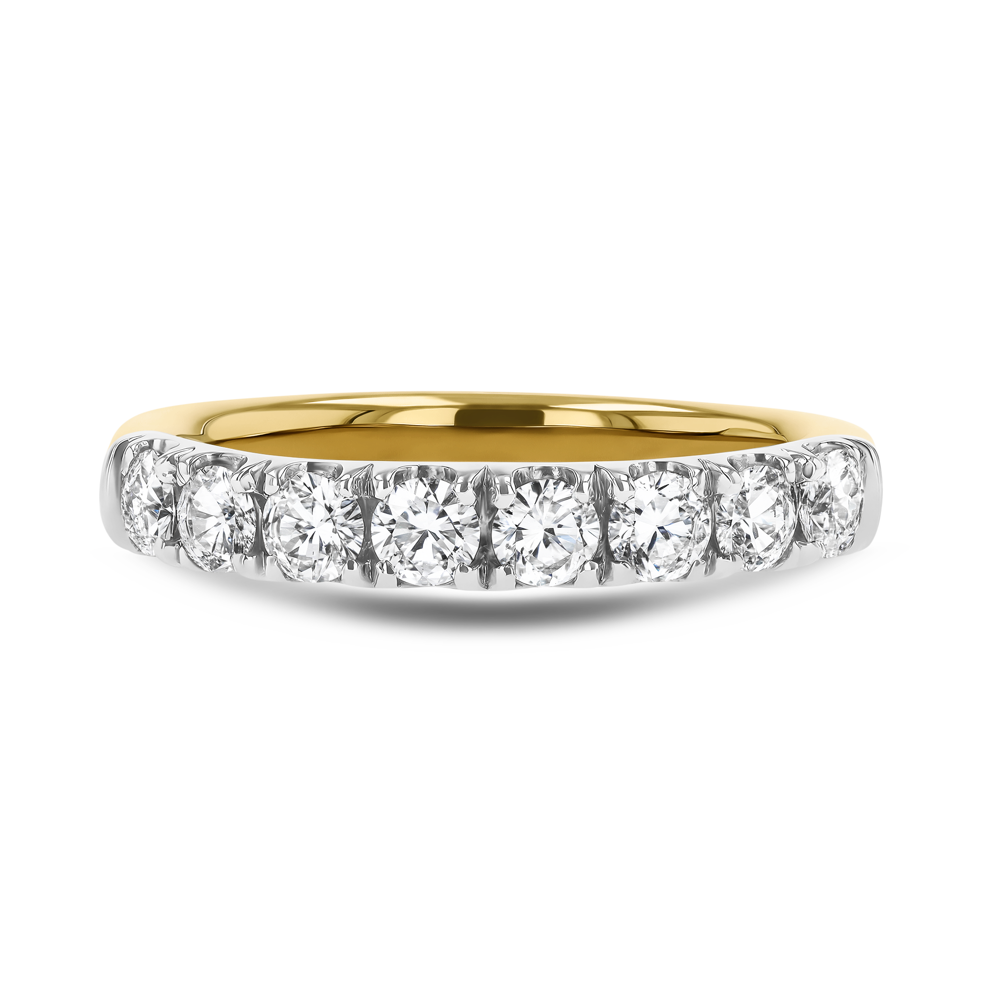 Diamond Celestial Eternity Ring Brilliant Cut, Micro Pave Set_2