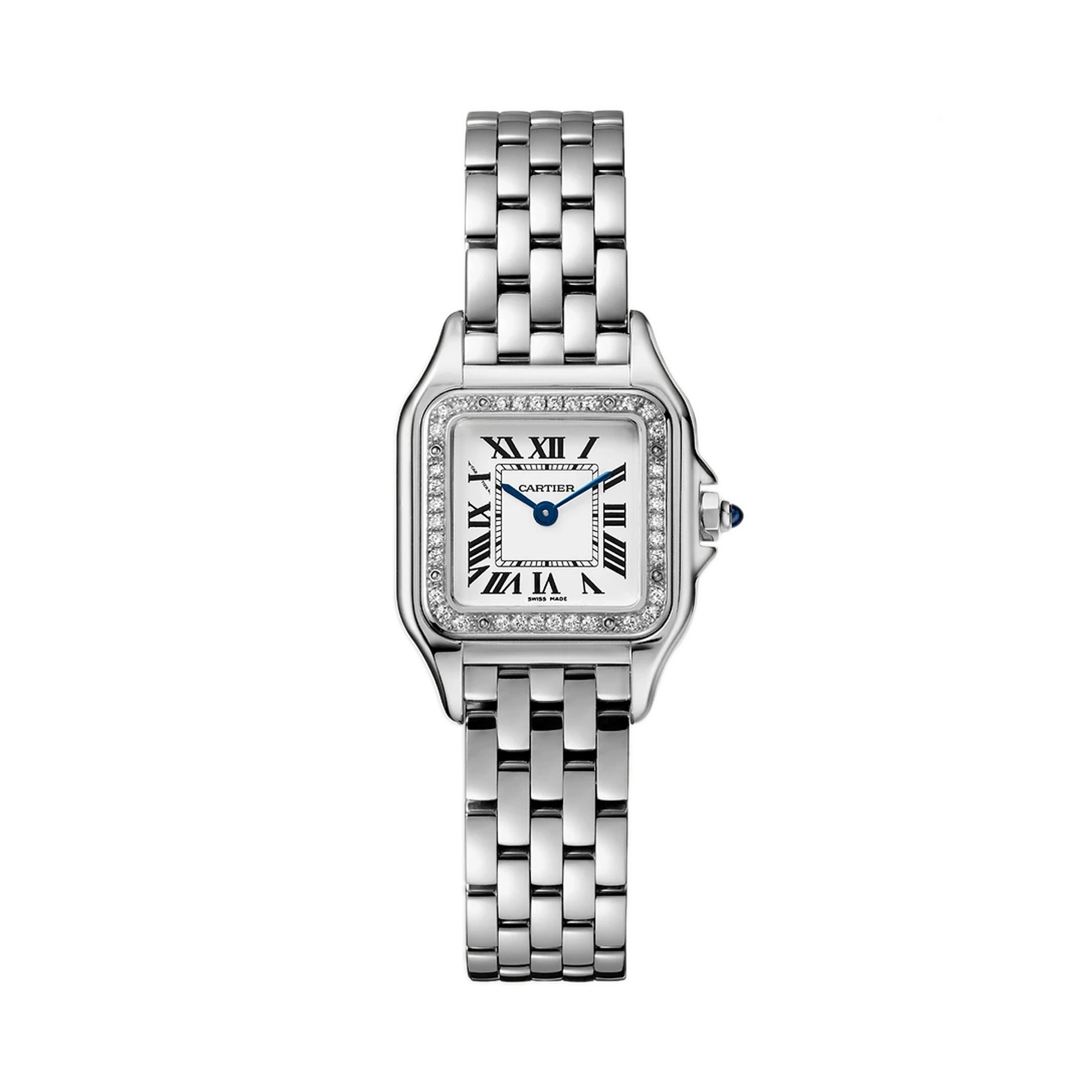 Cartier Panth re W4PN0007 Watch 22mm Silver Dial Roman