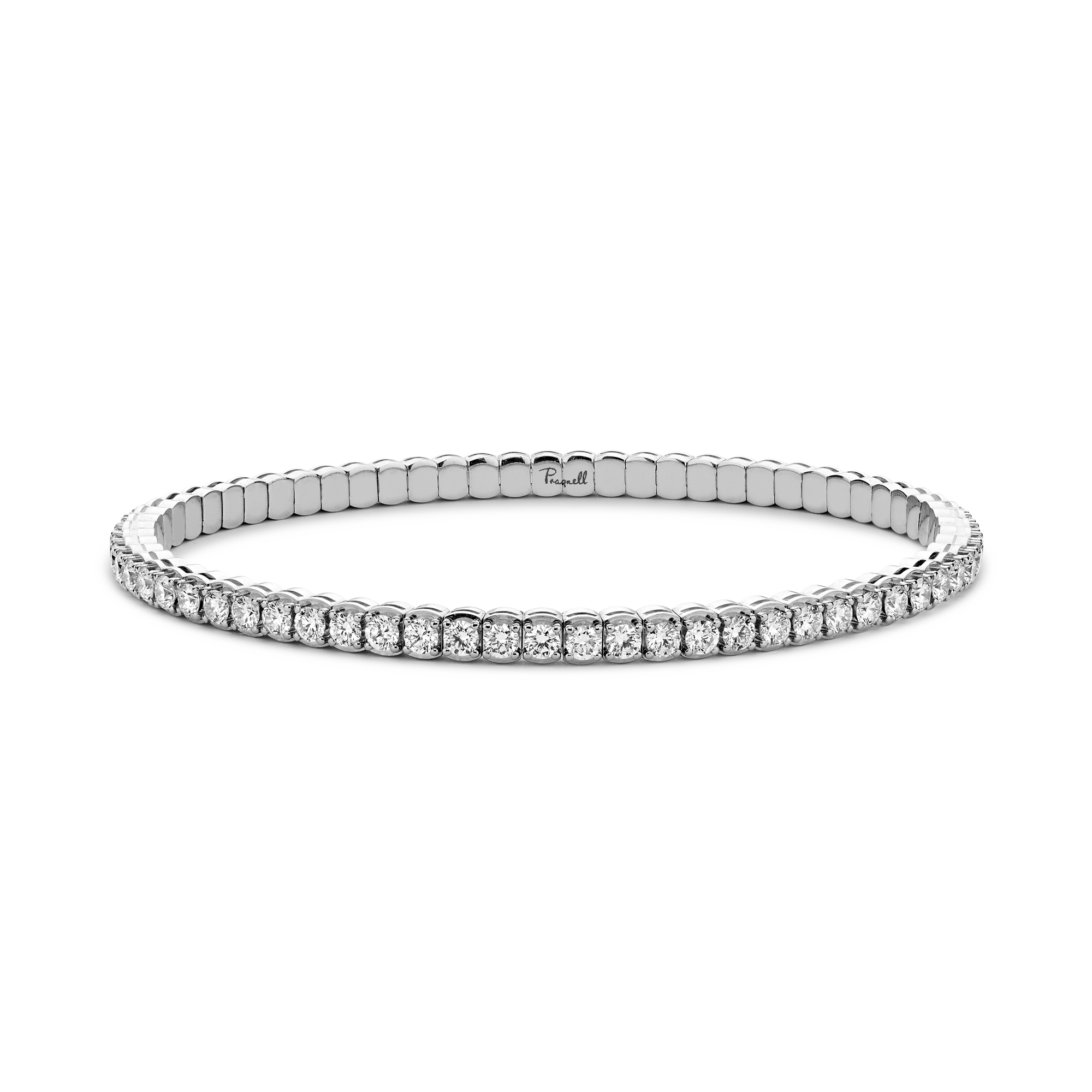 Expandable Diamond Bangle Brilliant Cut, Four Claw Set_1