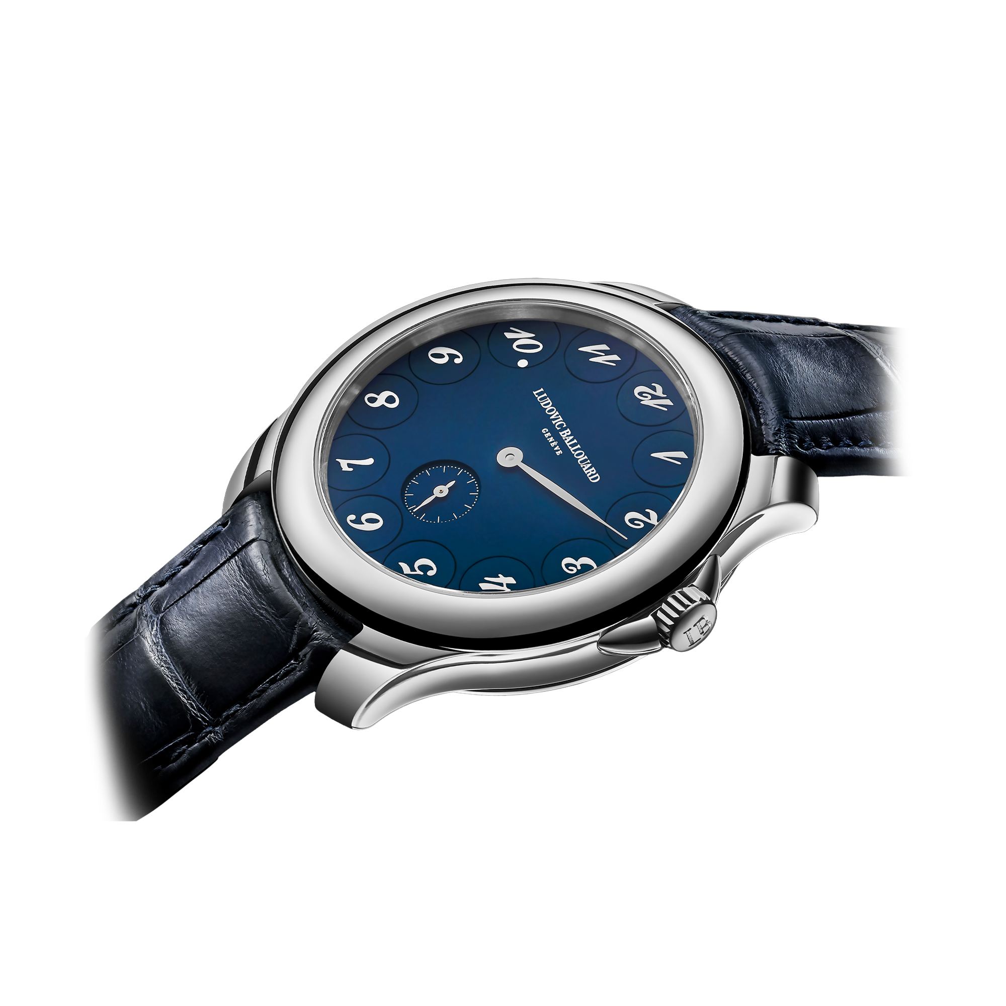 Ludovic Ballouard Upside Down 41mm, Blue Dial, Arabic Numerals_3