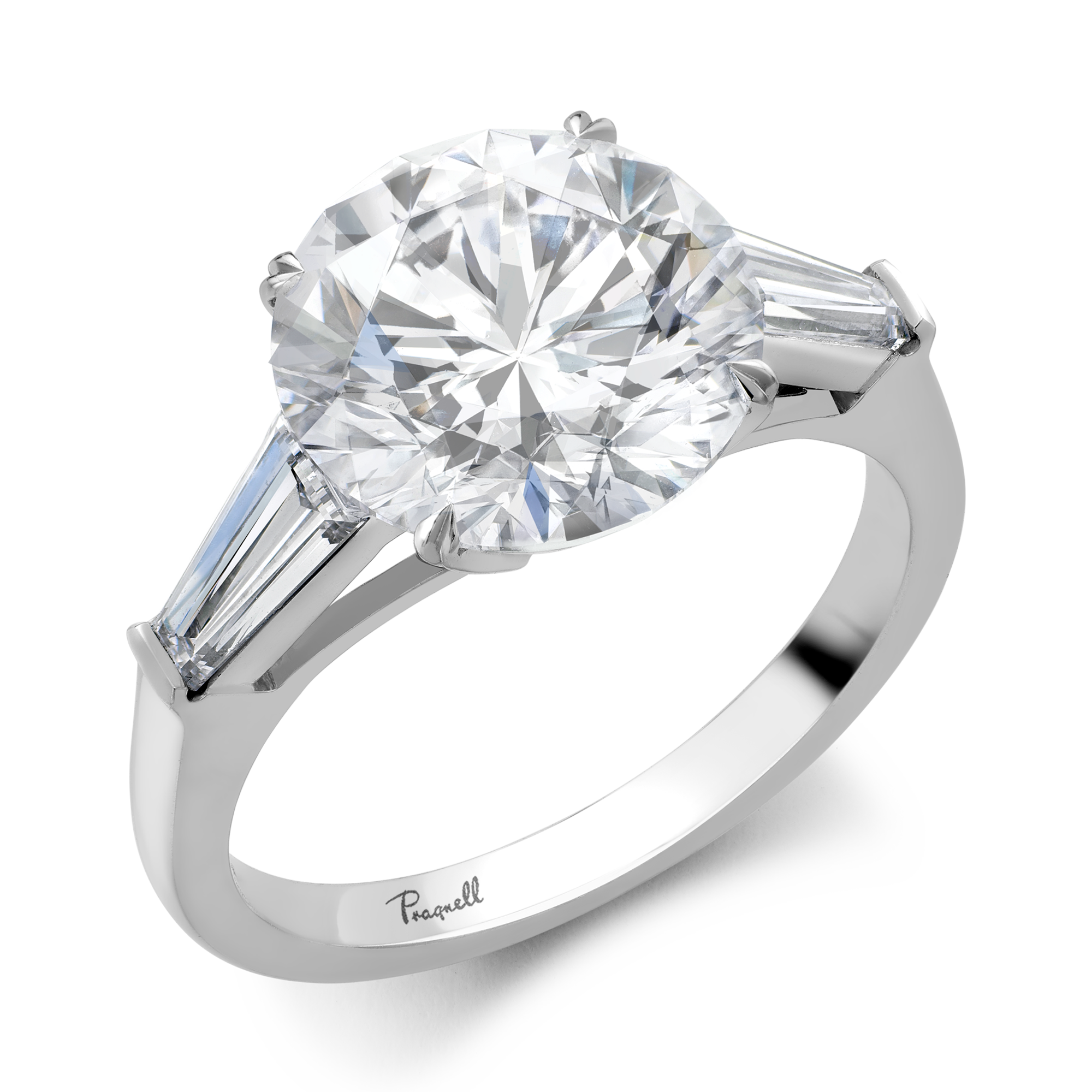 Regency 4.23ct Botswana Diamond Solitaire Ring Brilliant cut, Claw set_1