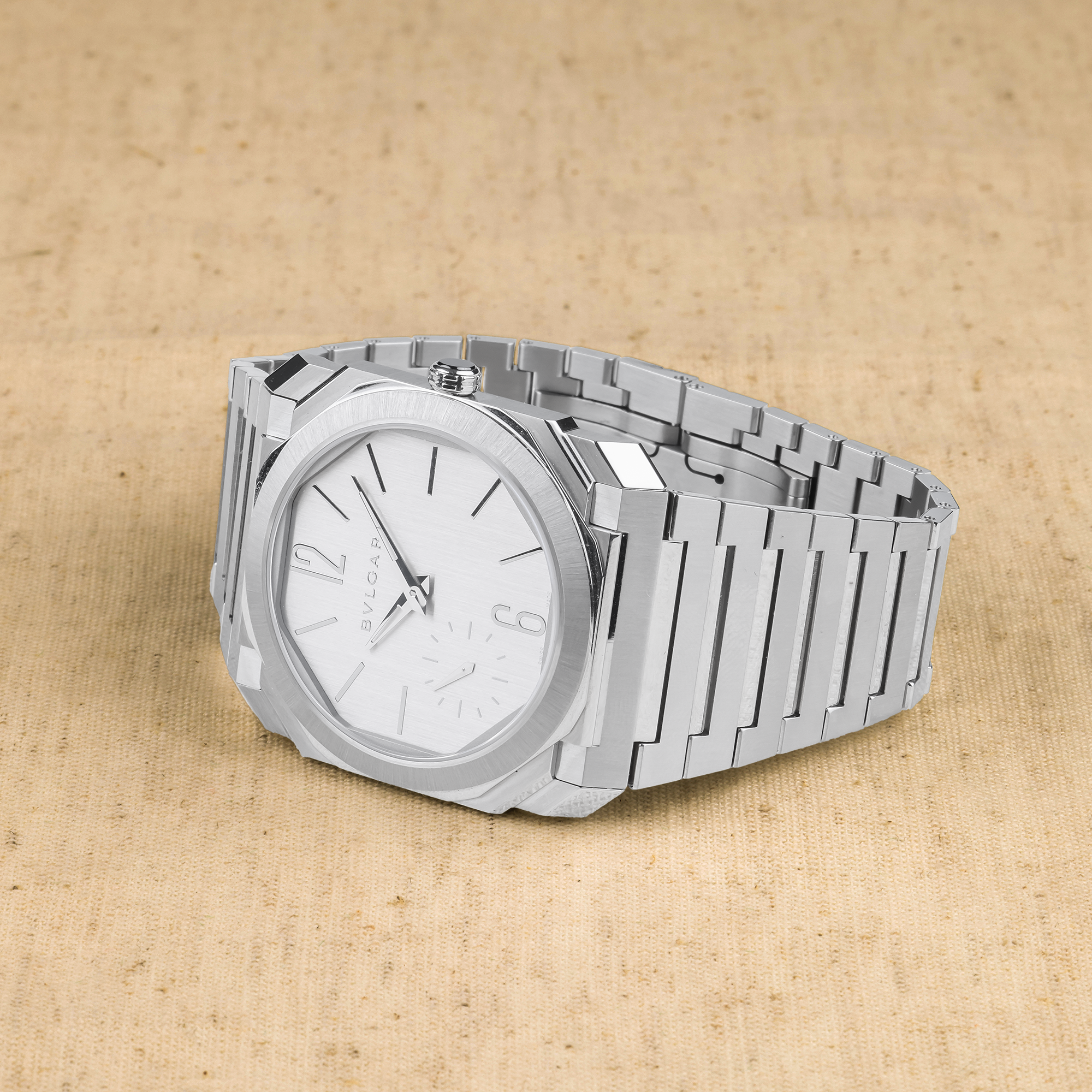 Bvlgari Octo Finissimo 40mm, Silver Dial, Arabic & Baton Numerals_2