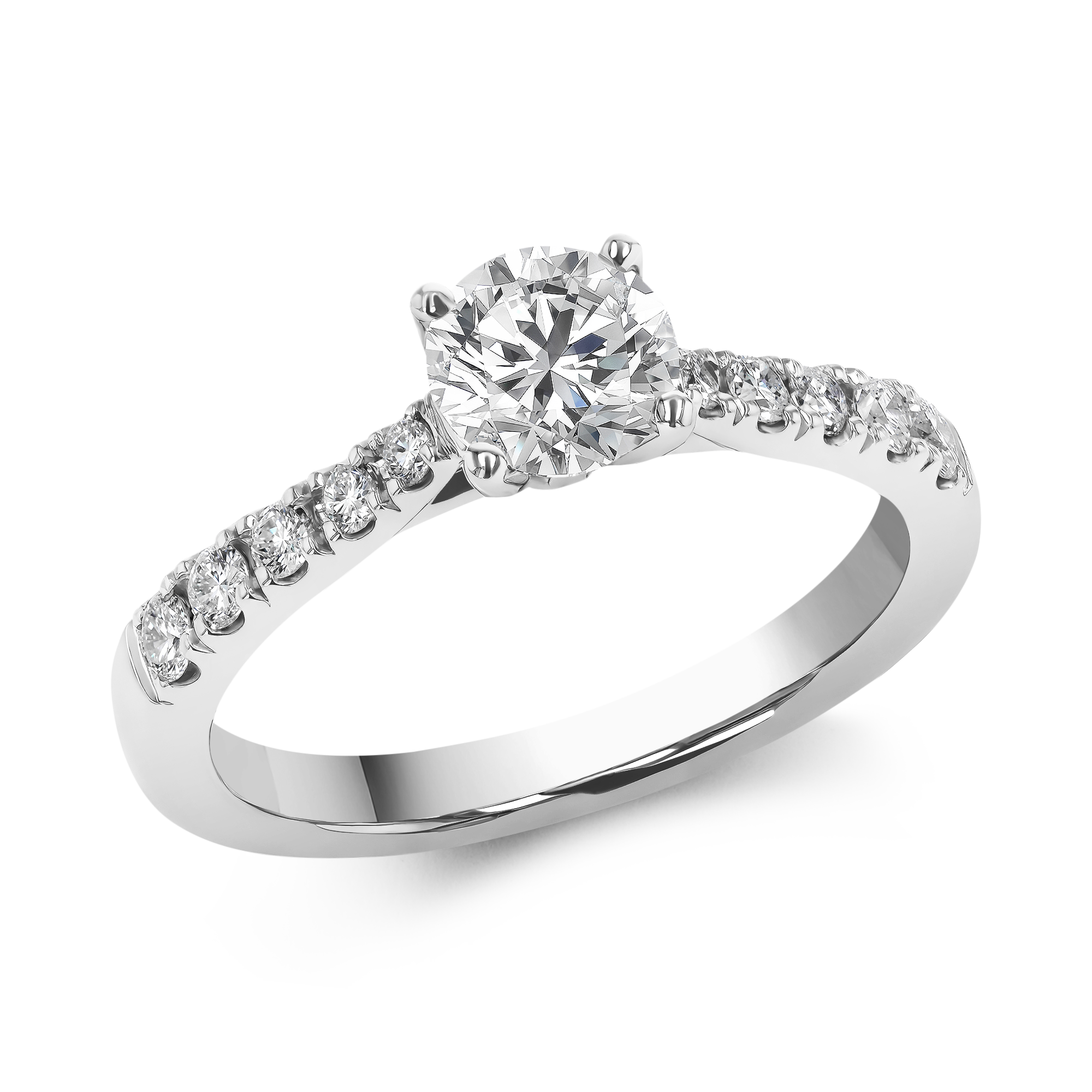 Celestial 0.70ct Diamond Solitaire Ring Brilliant cut, Claw set_1