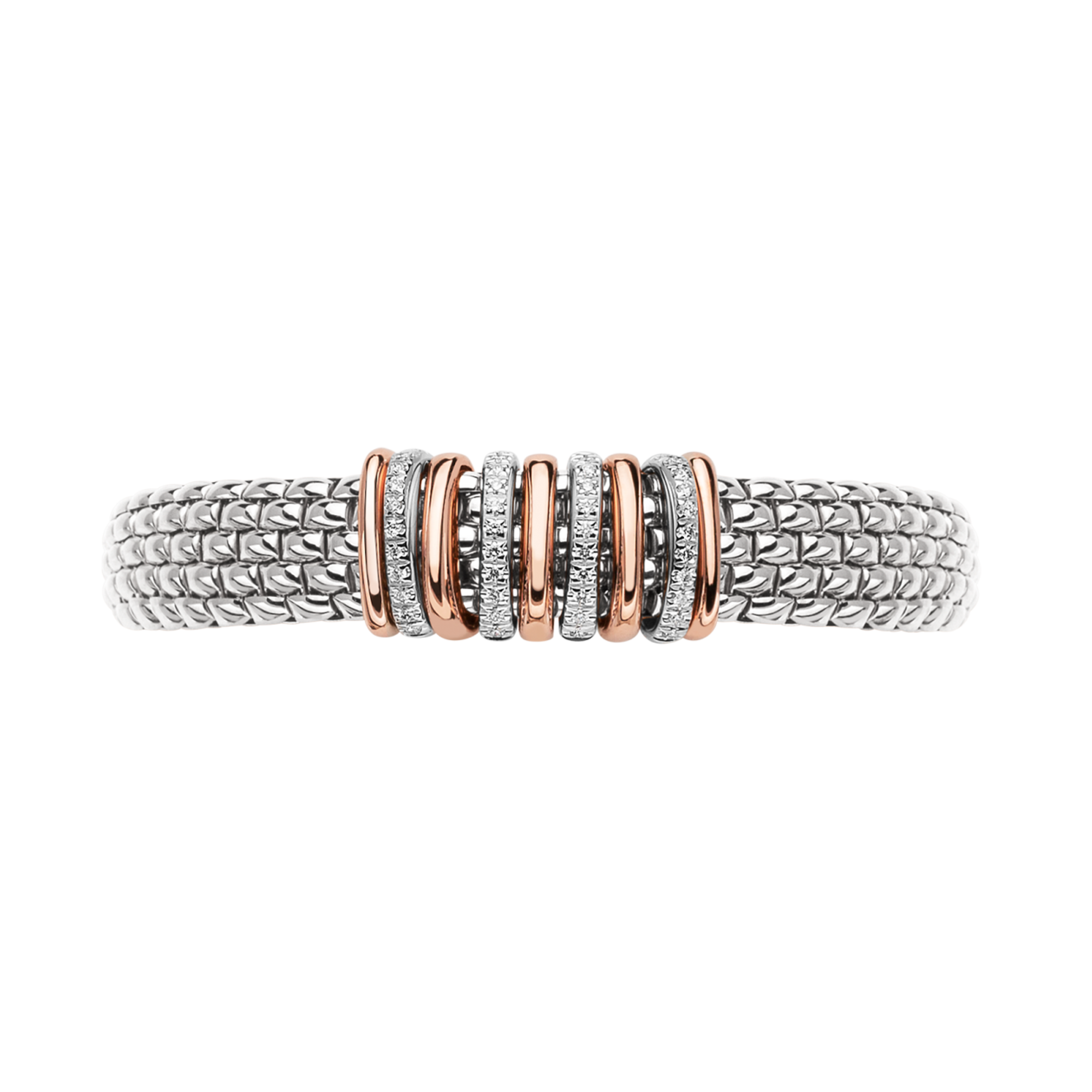 FOPE Panorama Flex'It 0.30ct Diamond Bracelet Brilliant Cut, Pave Set_2