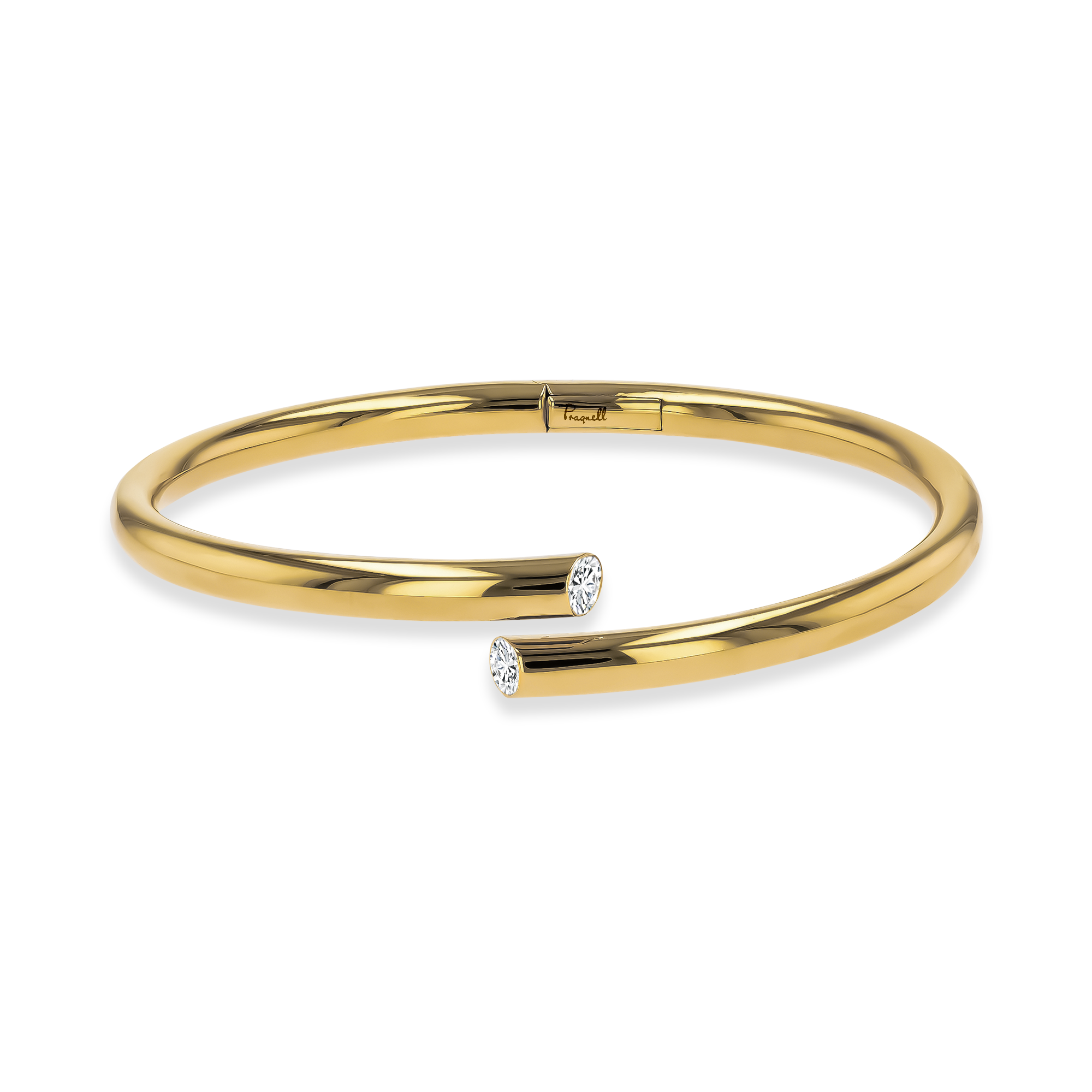 Eclipse 0.33ct Spring Bangle Brilliant Cut, Rubover Set_1