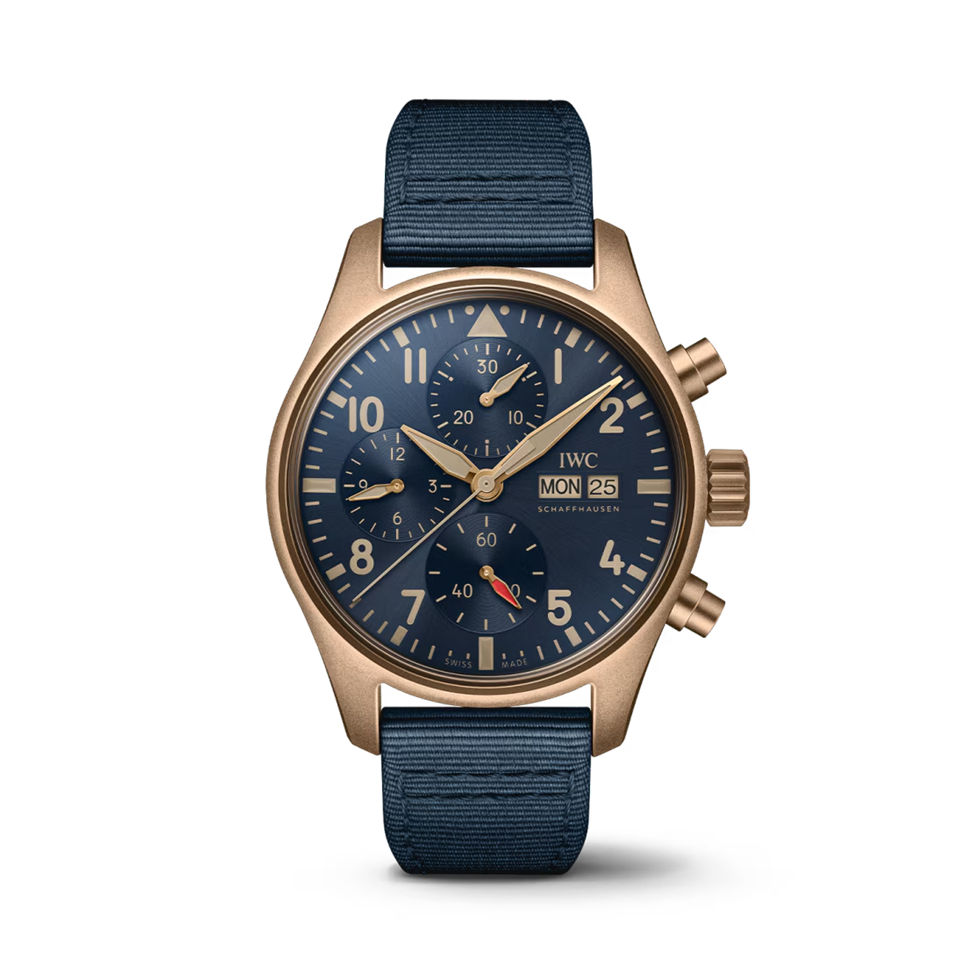 IWC Pilot's Chronograph 41 41mm, Blue Dial, Arabic Numerals_1