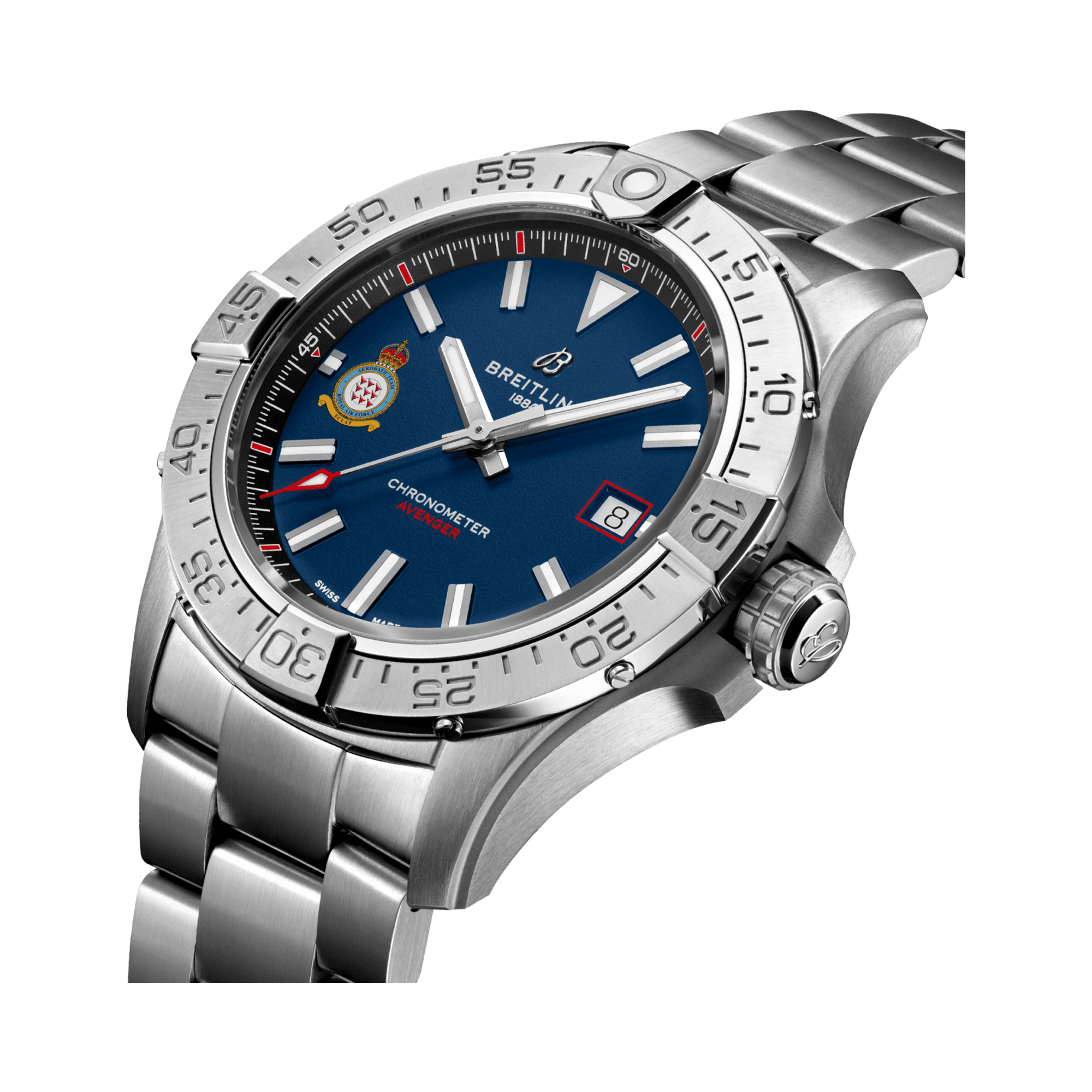 Breitling Avenger 42mm, Blue Dial, Baton Numerals_2