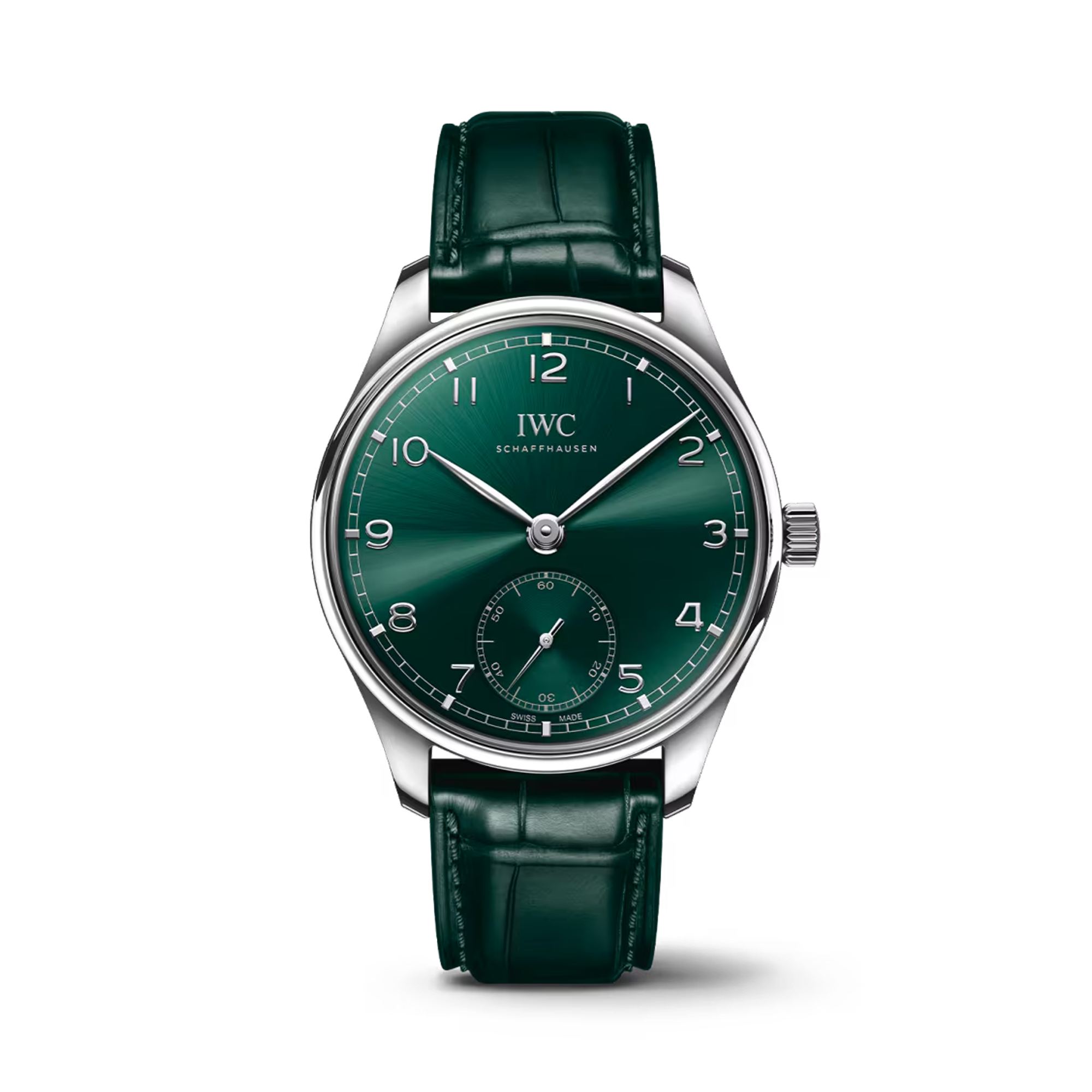 IWC Portugieser 40mm, Green Dial, Arabic Numerals_1