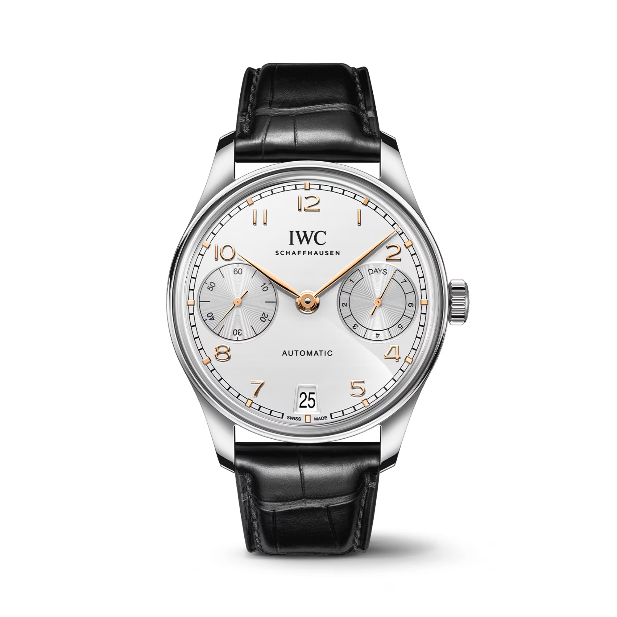 IWC Portugieser 42.4mm, Silver Dial, Arabic Numerals_1