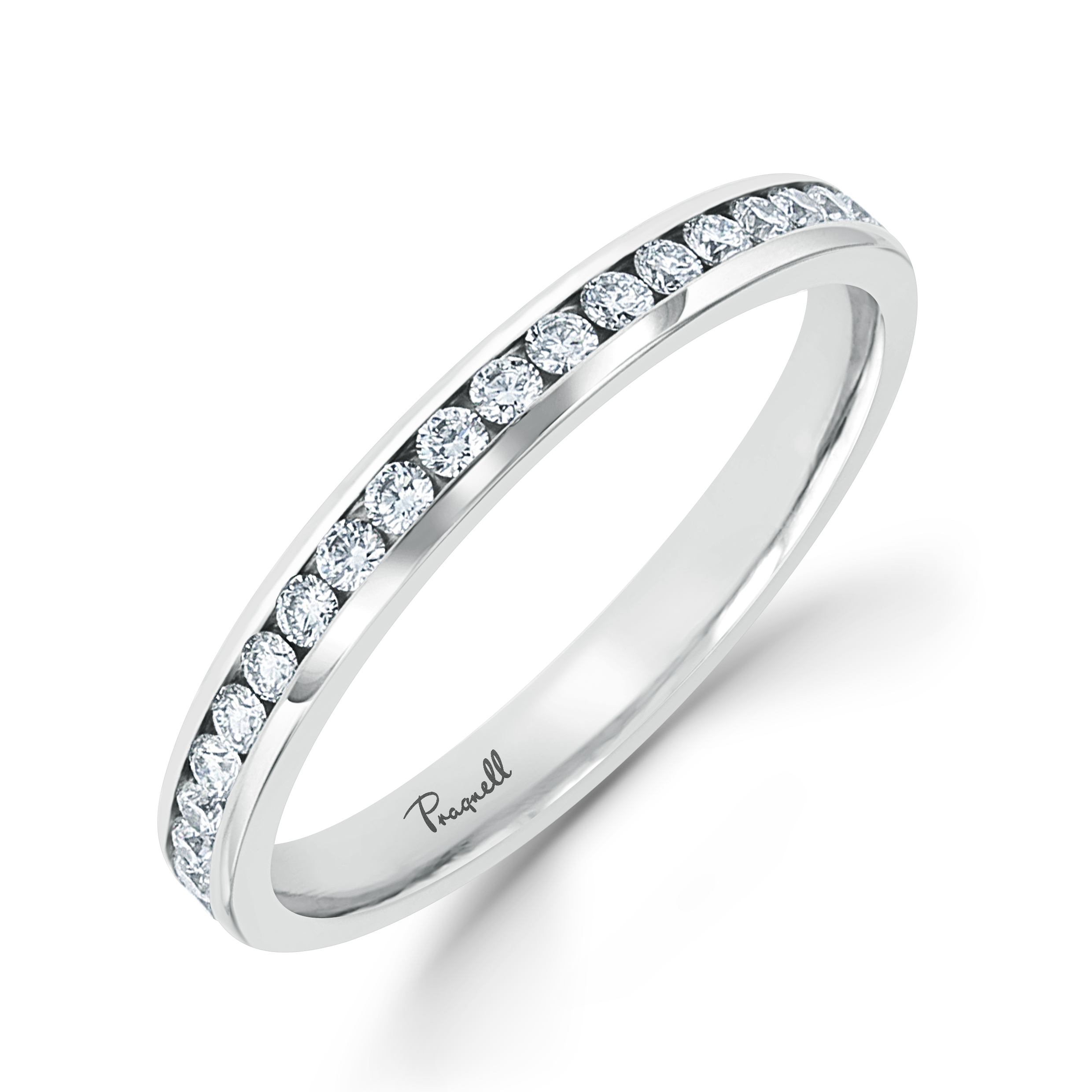 Brilliant Cut Diamond Eternity Ring Brilliant Cut, Eternity, Channel Set_1