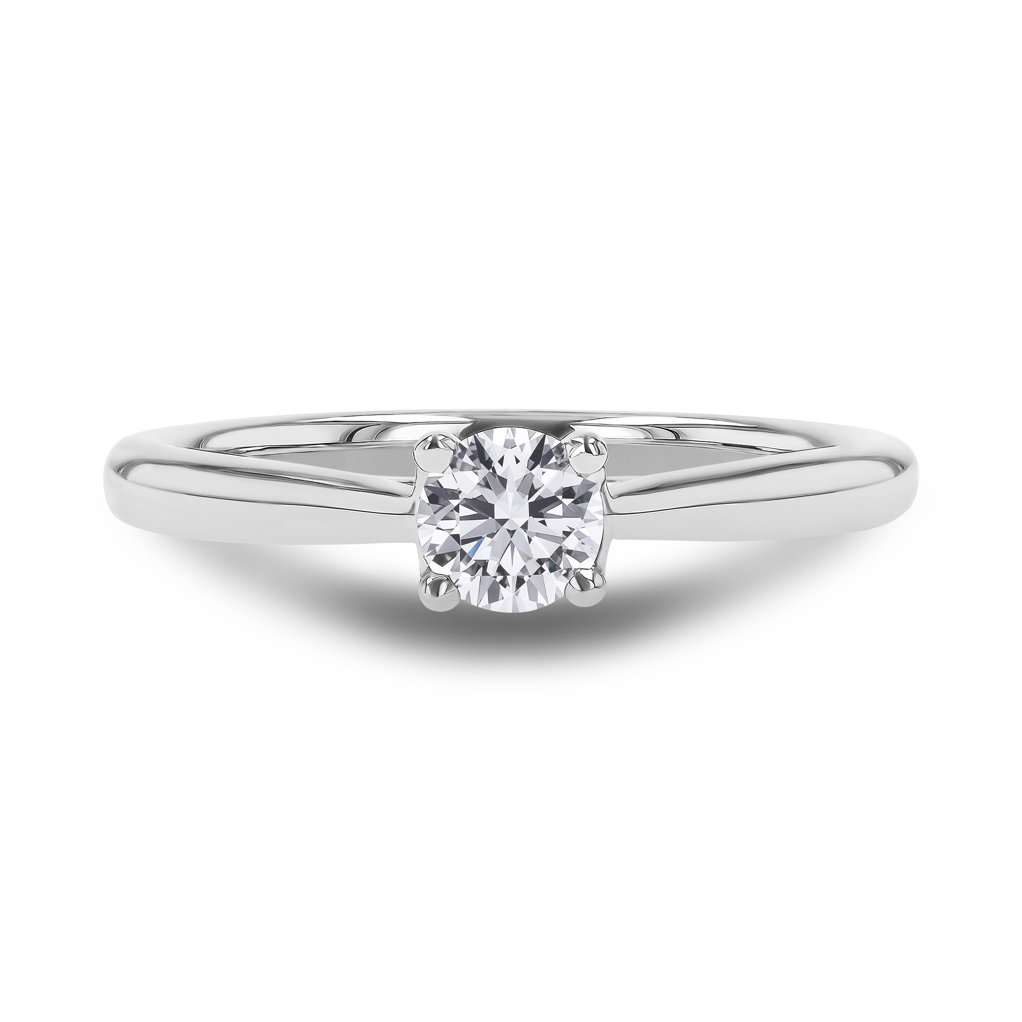 Gaia 0.30ct Diamond Solitaire Ring Brilliant cut, Claw set_2