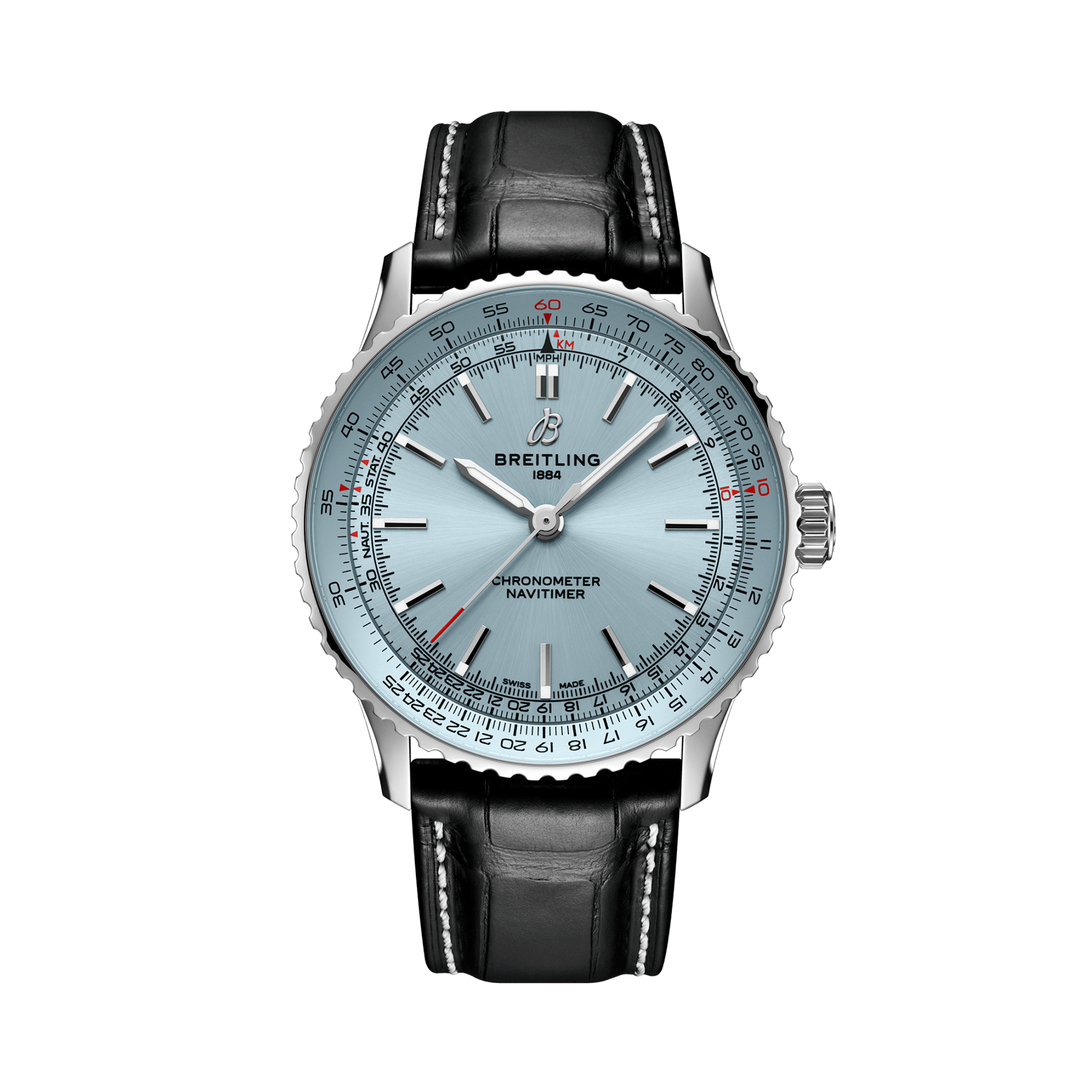 Breitling Navitimer 41mm, Ice Blue Dial, Baton Numerals_1