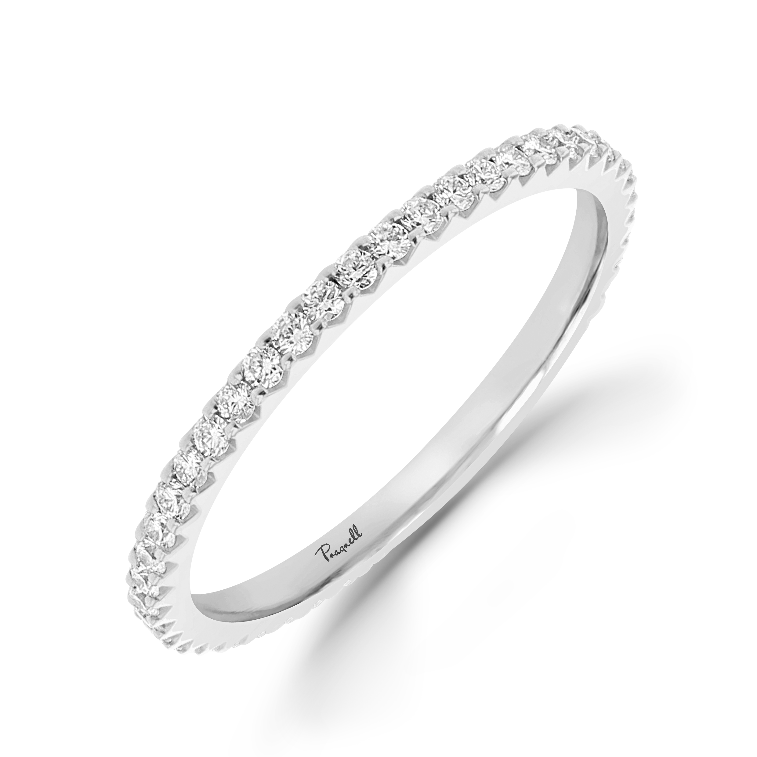 Classic 0.38ct Diamond Eternity Ring Brilliant cut, Claw set_1