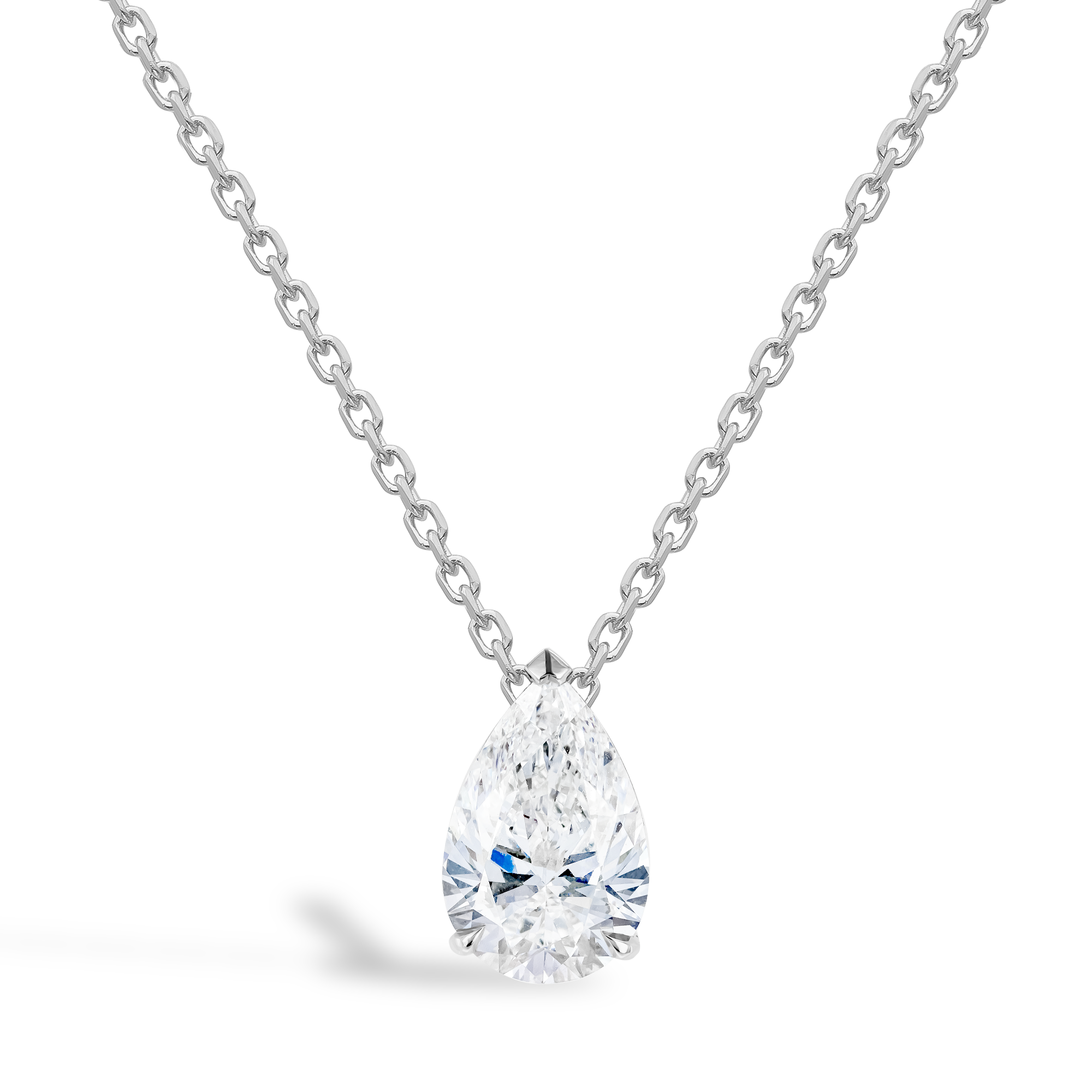 Pear Shape Diamond Pendant Pear Shape, Claw Set_1