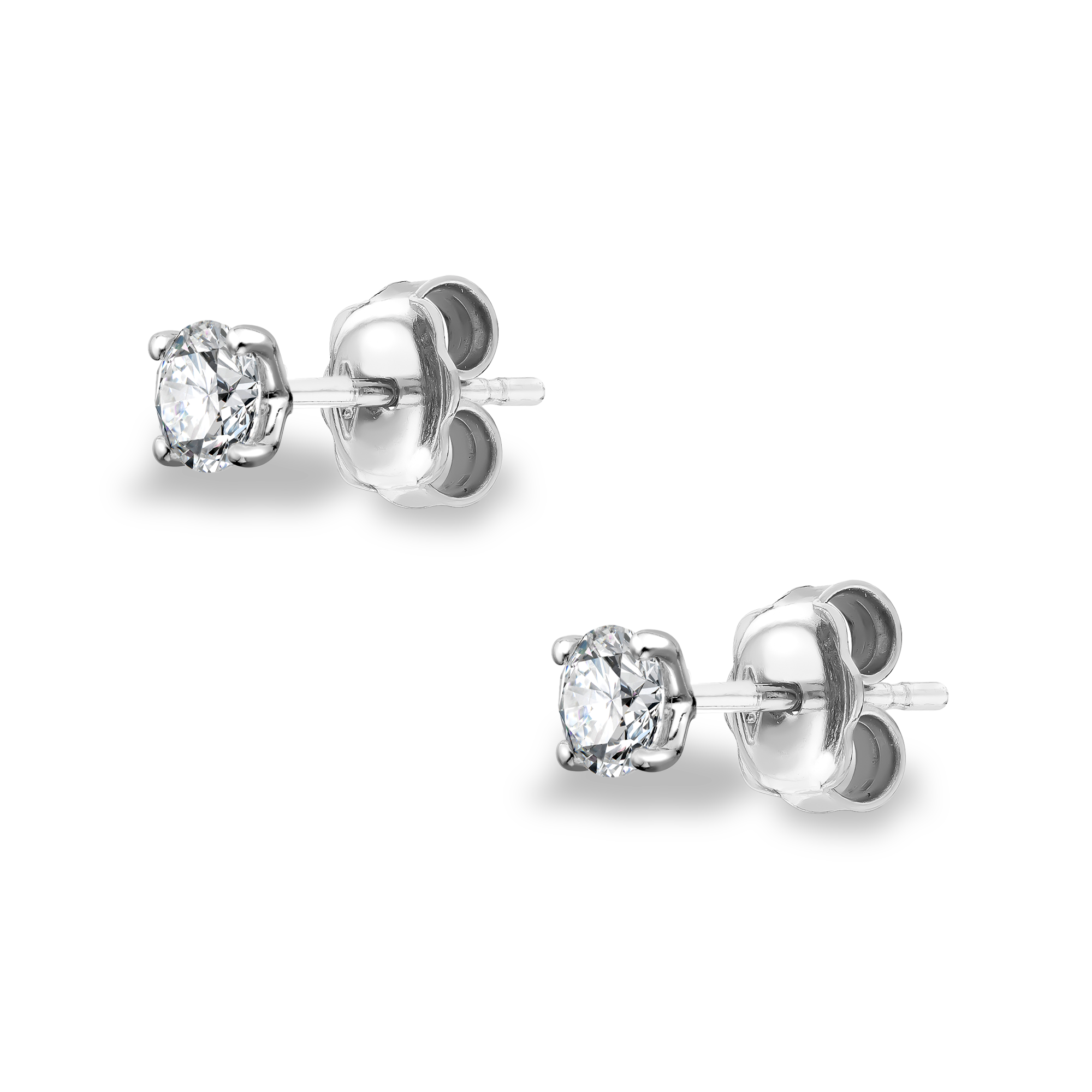 Diamond Stud Earrings Brilliant cut, Claw set_2