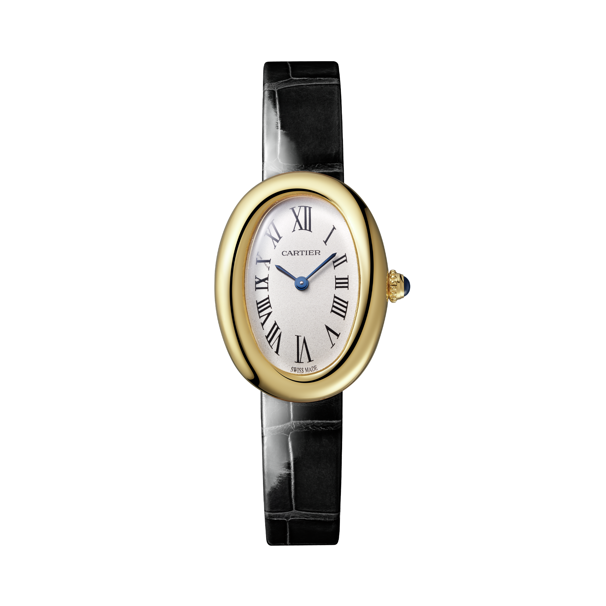 Cartier Baignoire 23mm, Silver Dial, Roman Numerals_1