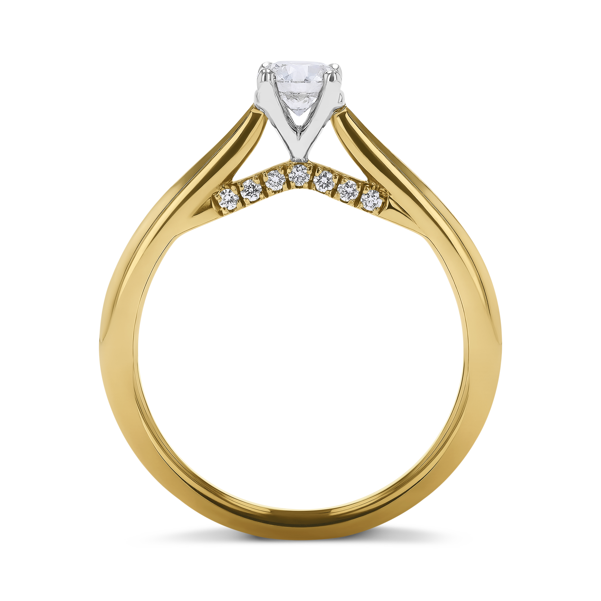 Classic 0.32ct Diamond Solitaire Ring Brilliant cut, Claw set_3