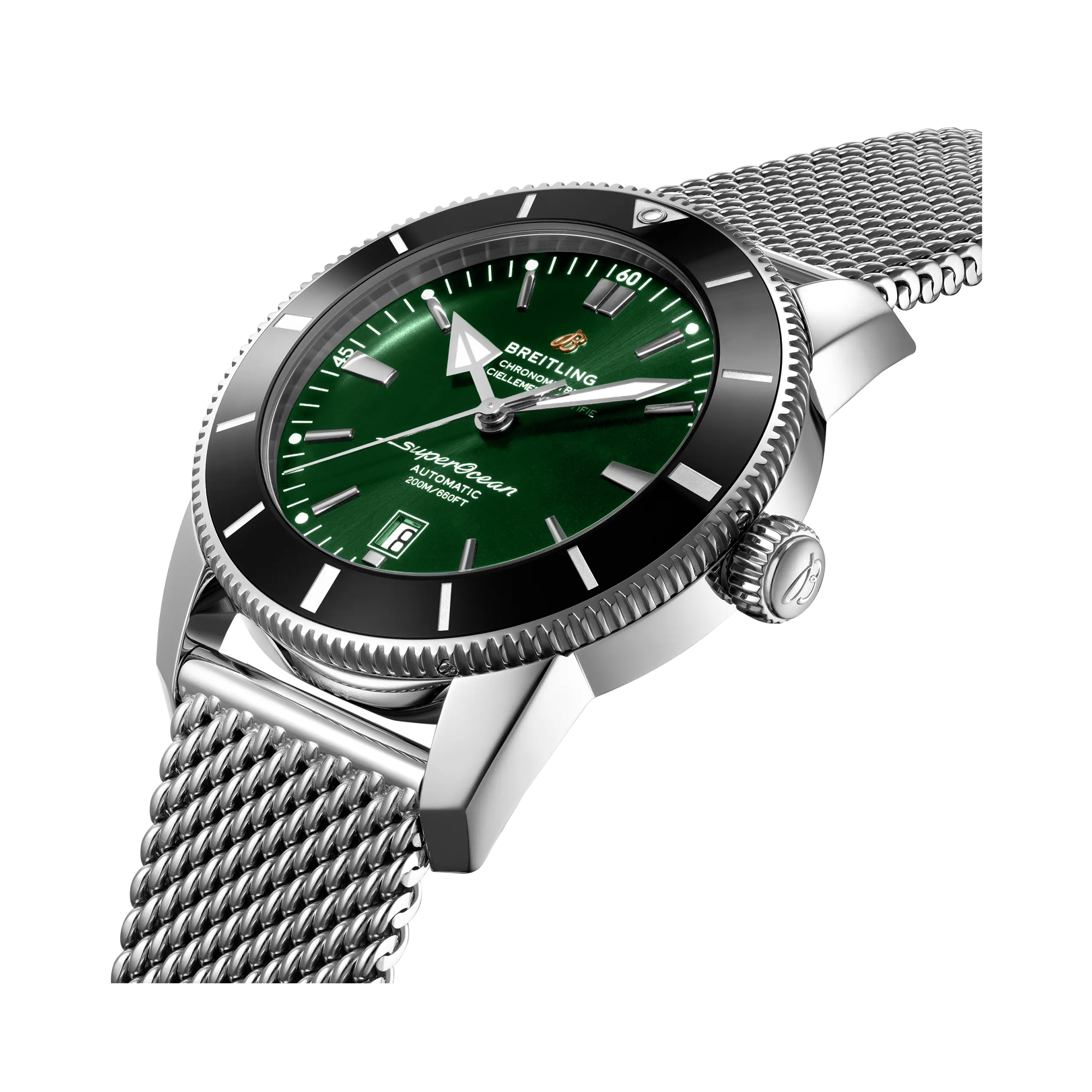 Breitling Superocean Heritage B20 Automatic 46 46mm, Green Dial, Baton Numeral_2