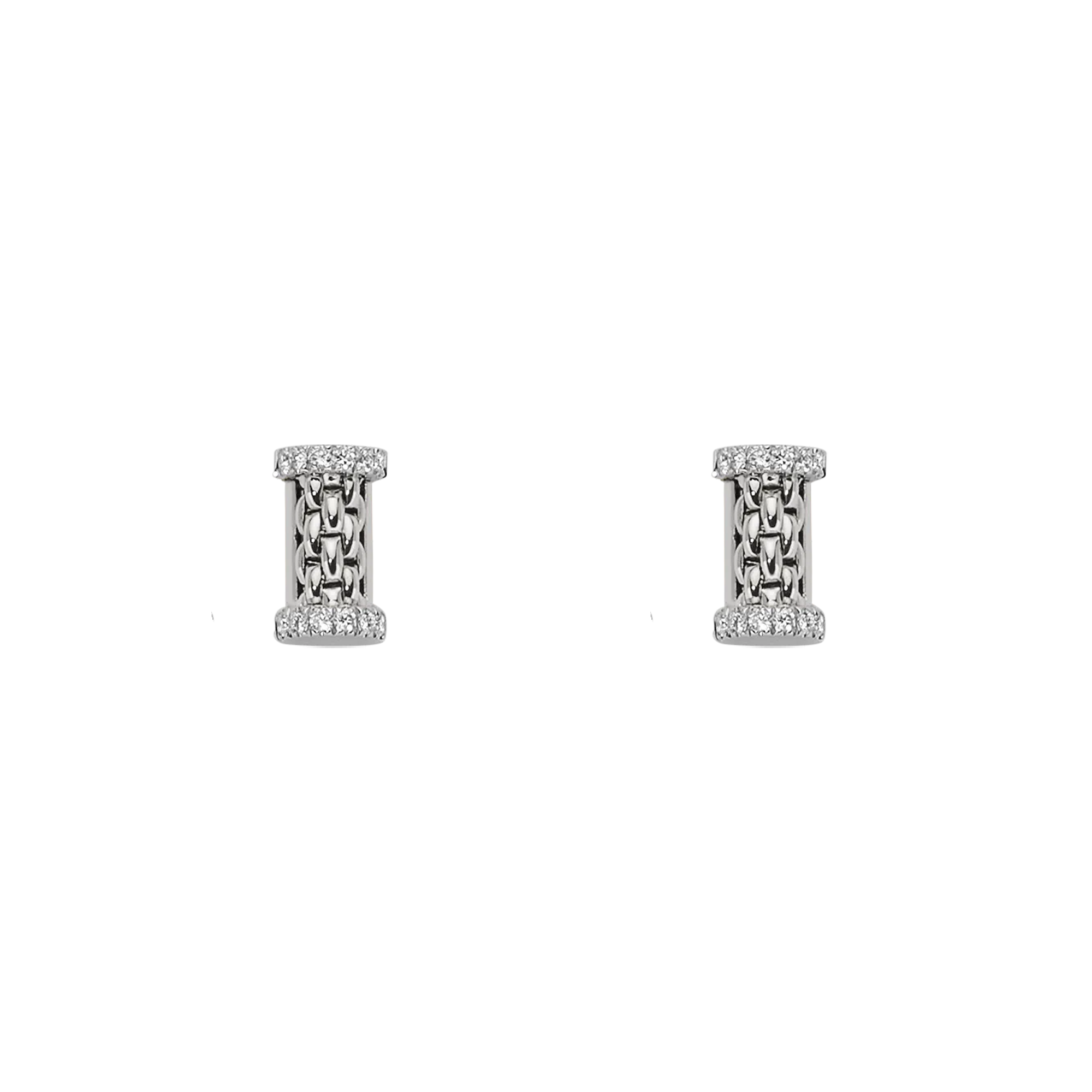 FOPE Essential 0.17ct Diamond Stud Earrings Brilliant Cut, Grain Set_1