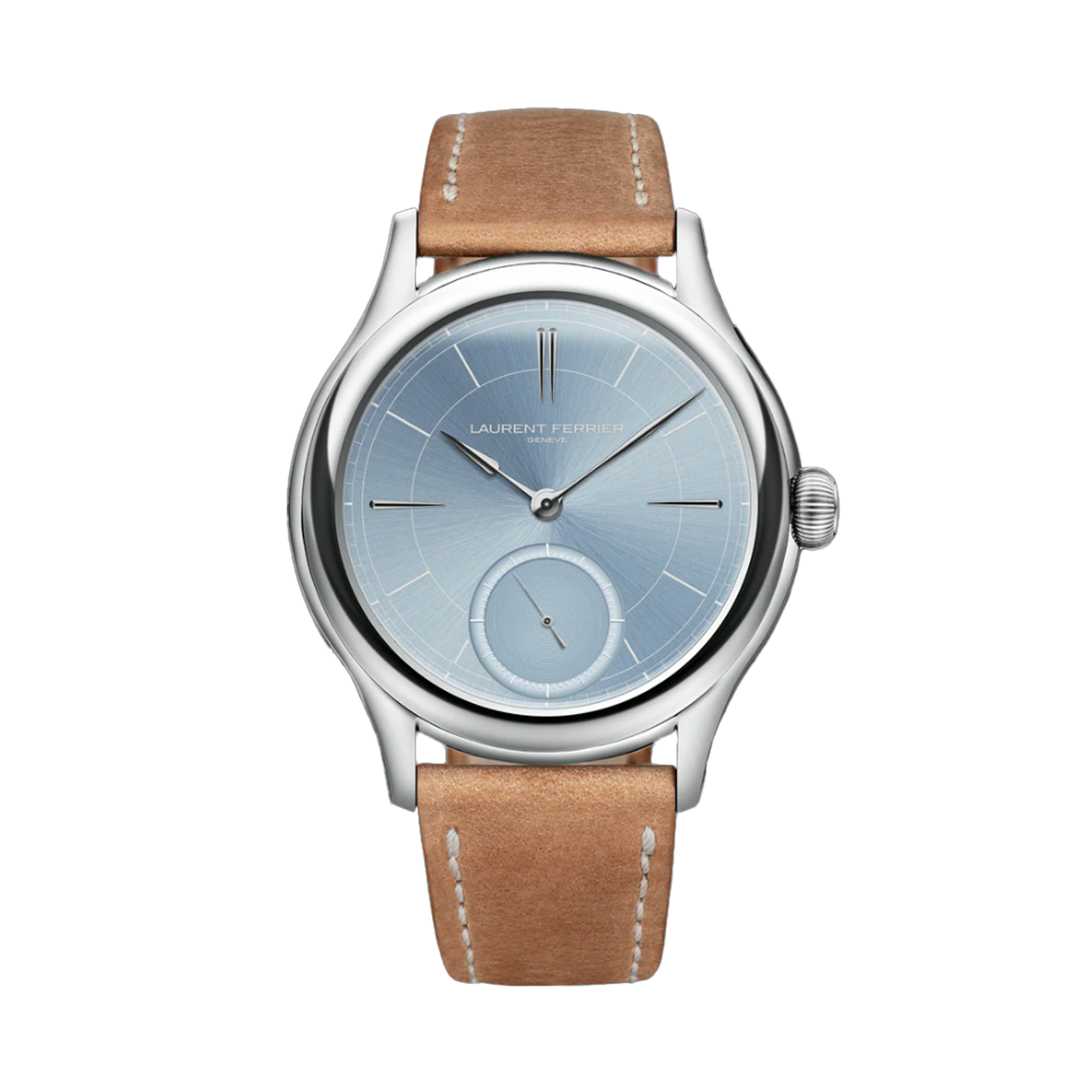 Laurent Ferrier Micro-Rotor 40mm, Blue Dial, Baton Numerals_1