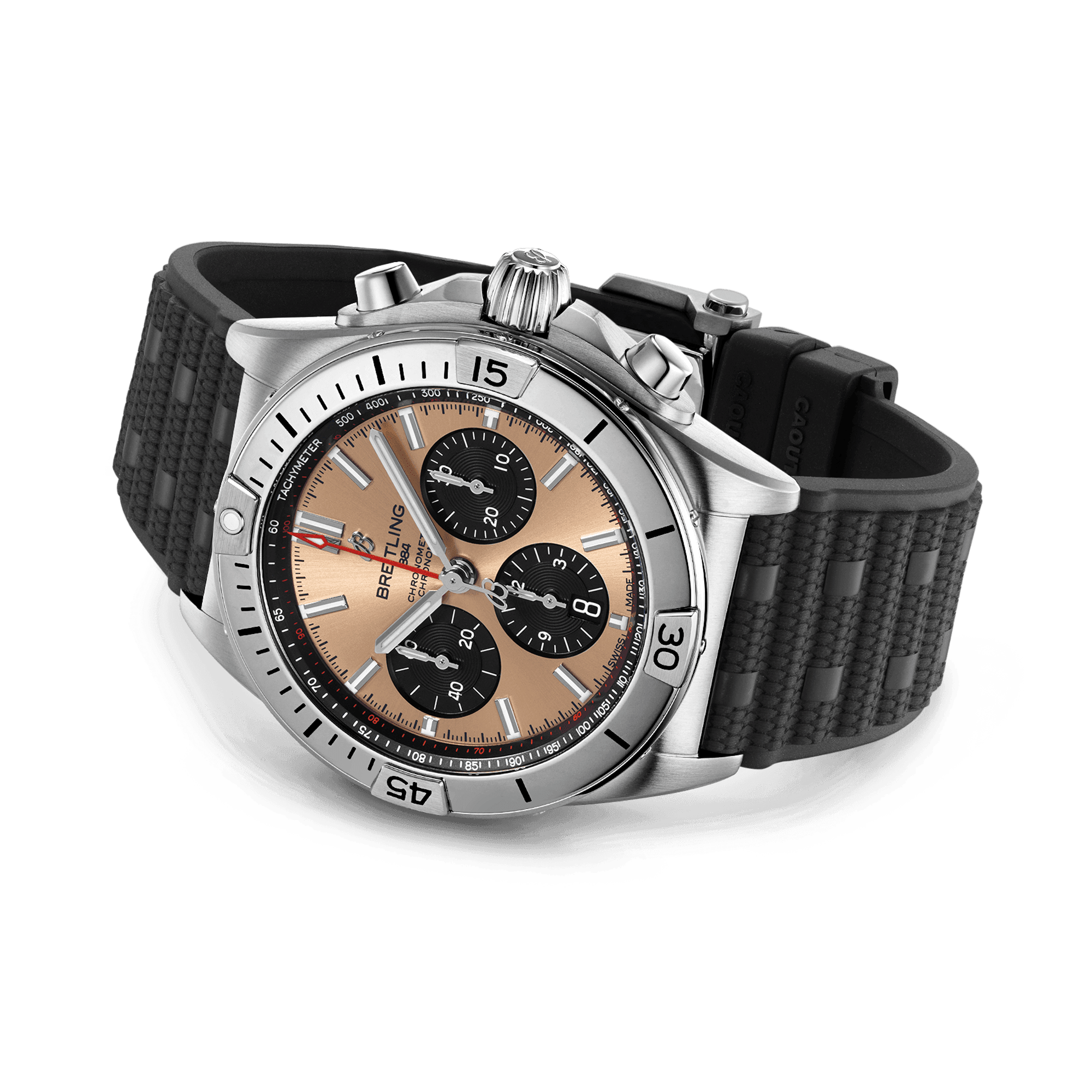 Breitling Chronomat B01 42mm, Copper Dial, Baton Numerals_3