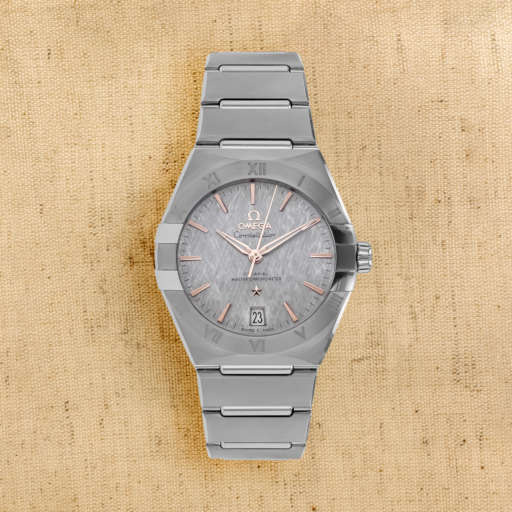 OMEGA Constellation 36mm, Grey Dial, Baton Numerals_1