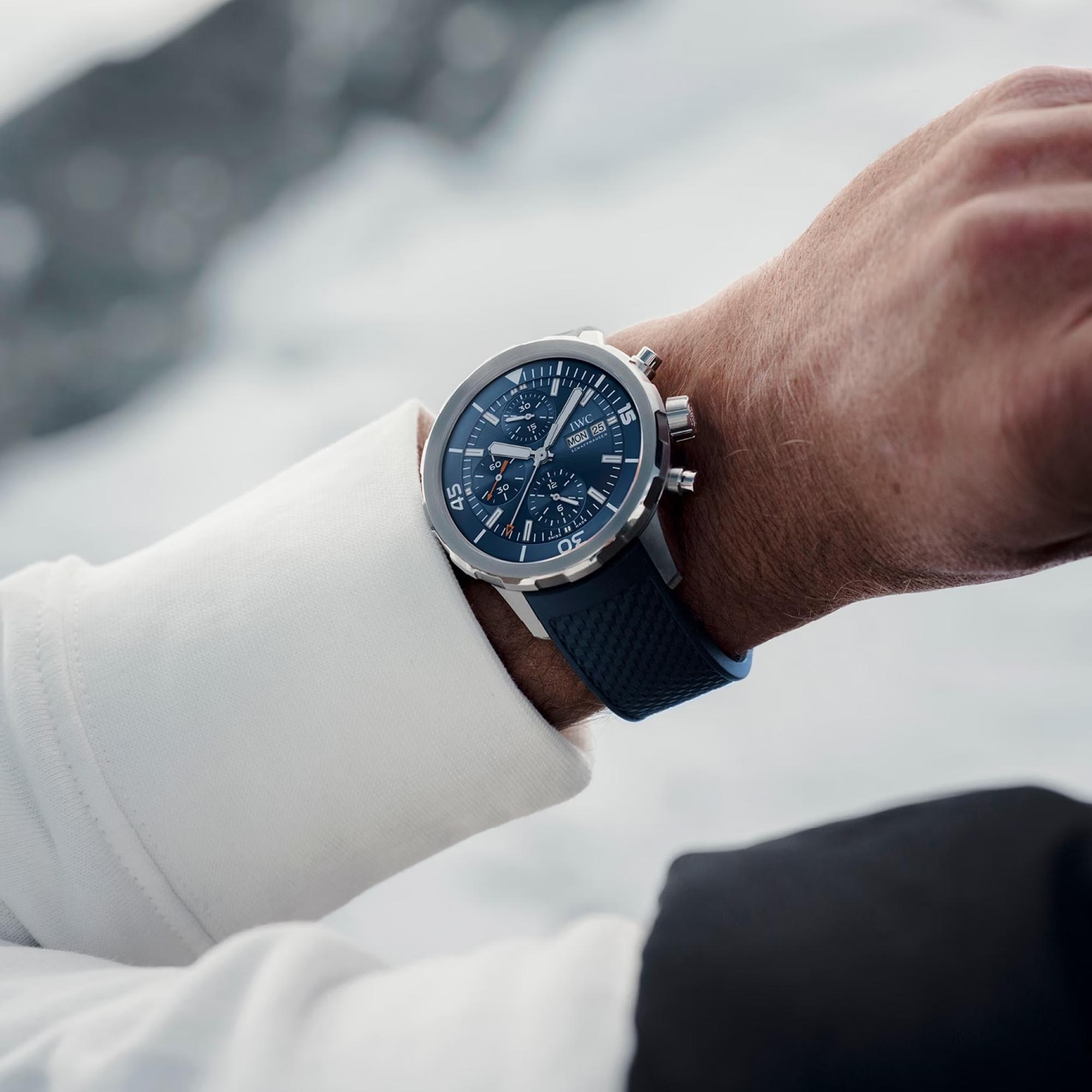 IWC Aquatimer 44mm, Blue Dial, Baton Numerals_6