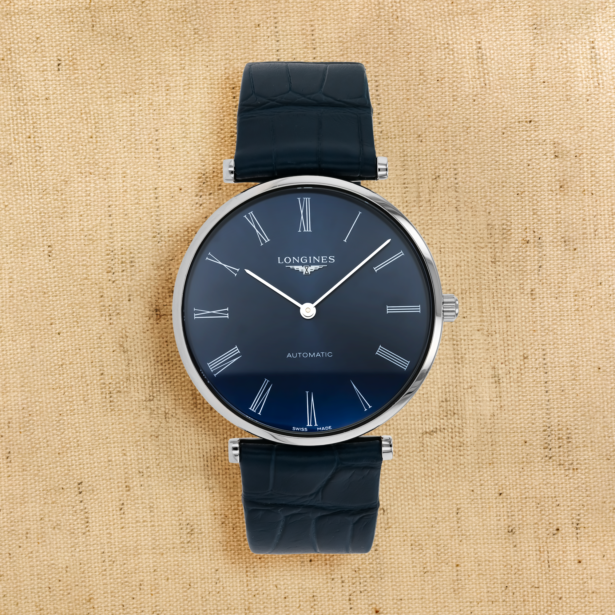 Longines la grande on sale classique blue dial